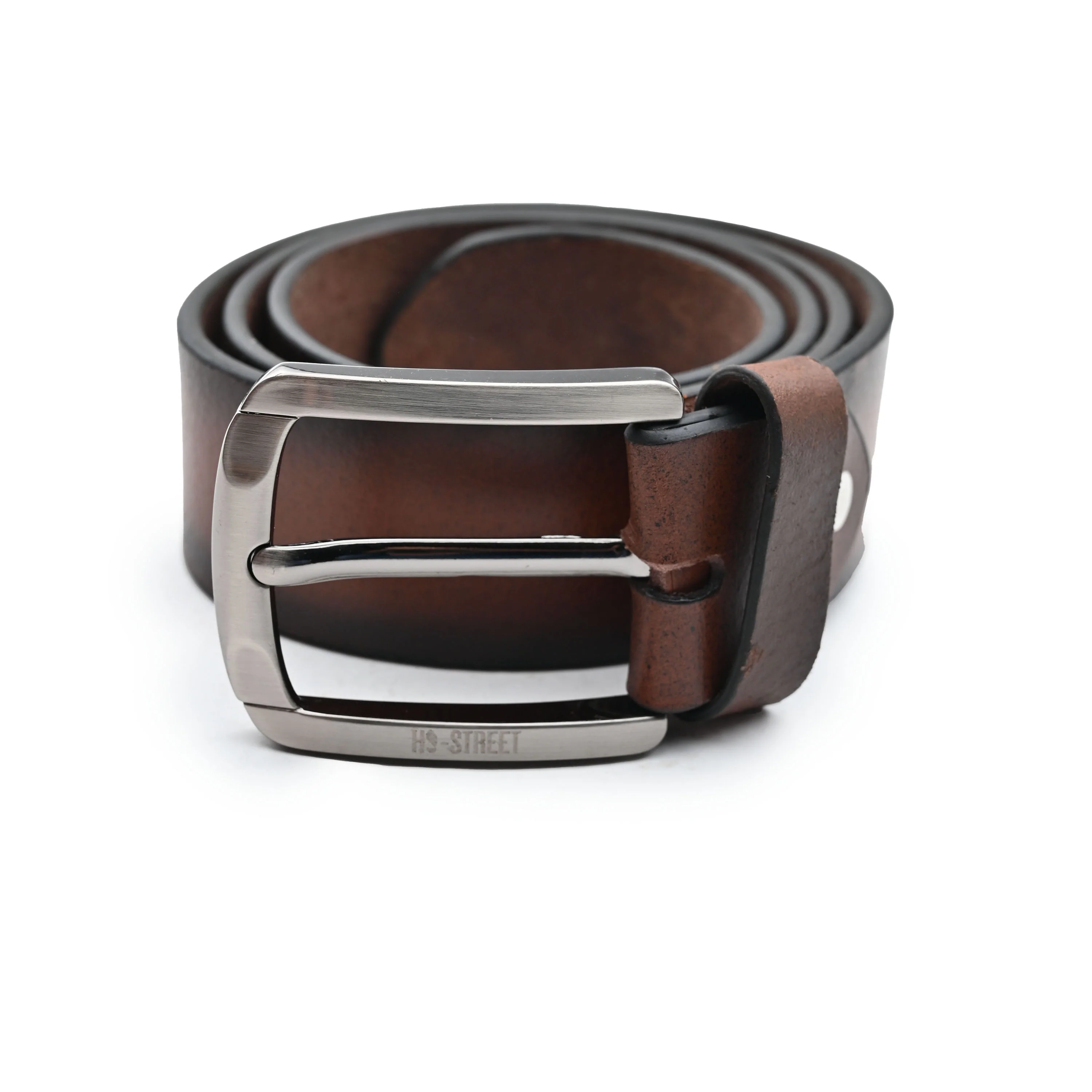 TWO TONE LEATHER BELT - Image 3