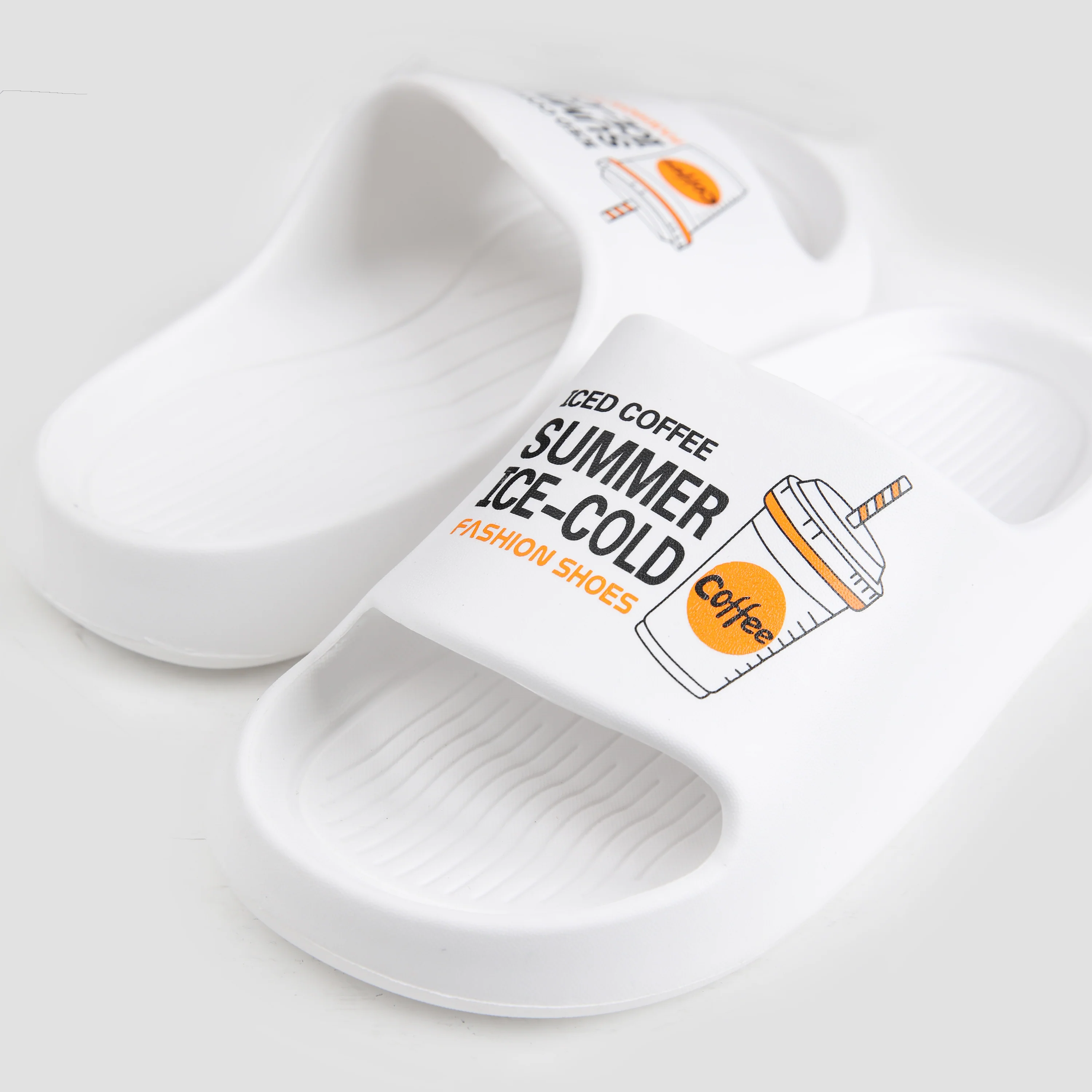 CONTRAST PRINTED COMFY SLIDER - Image 4