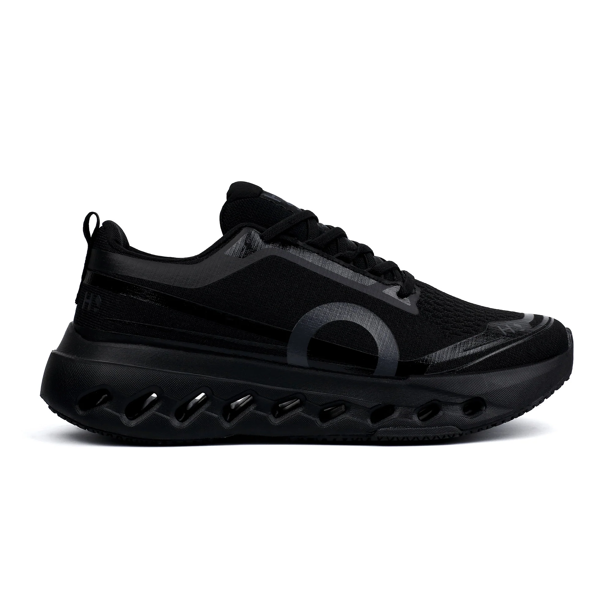 BLACK ULTRA CUSHIONING SHOES - Image 4