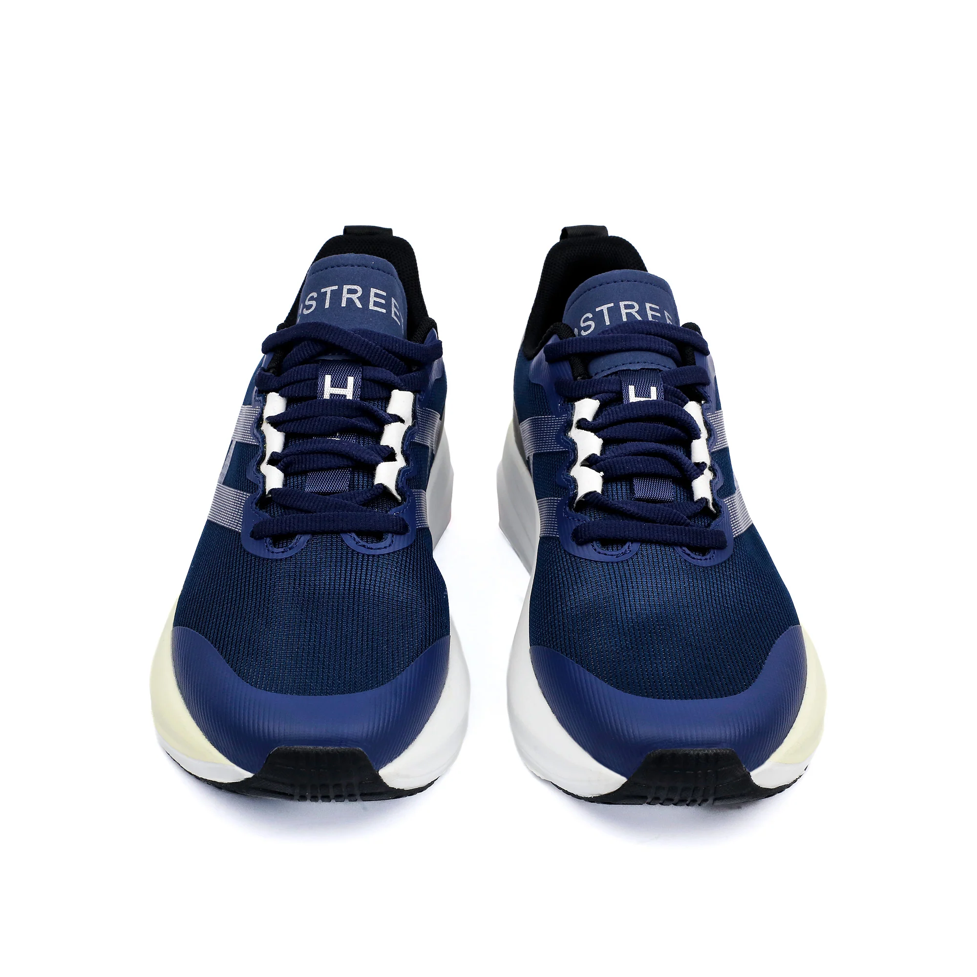 BLUE LACE UP TRAINER SHOES - Image 3