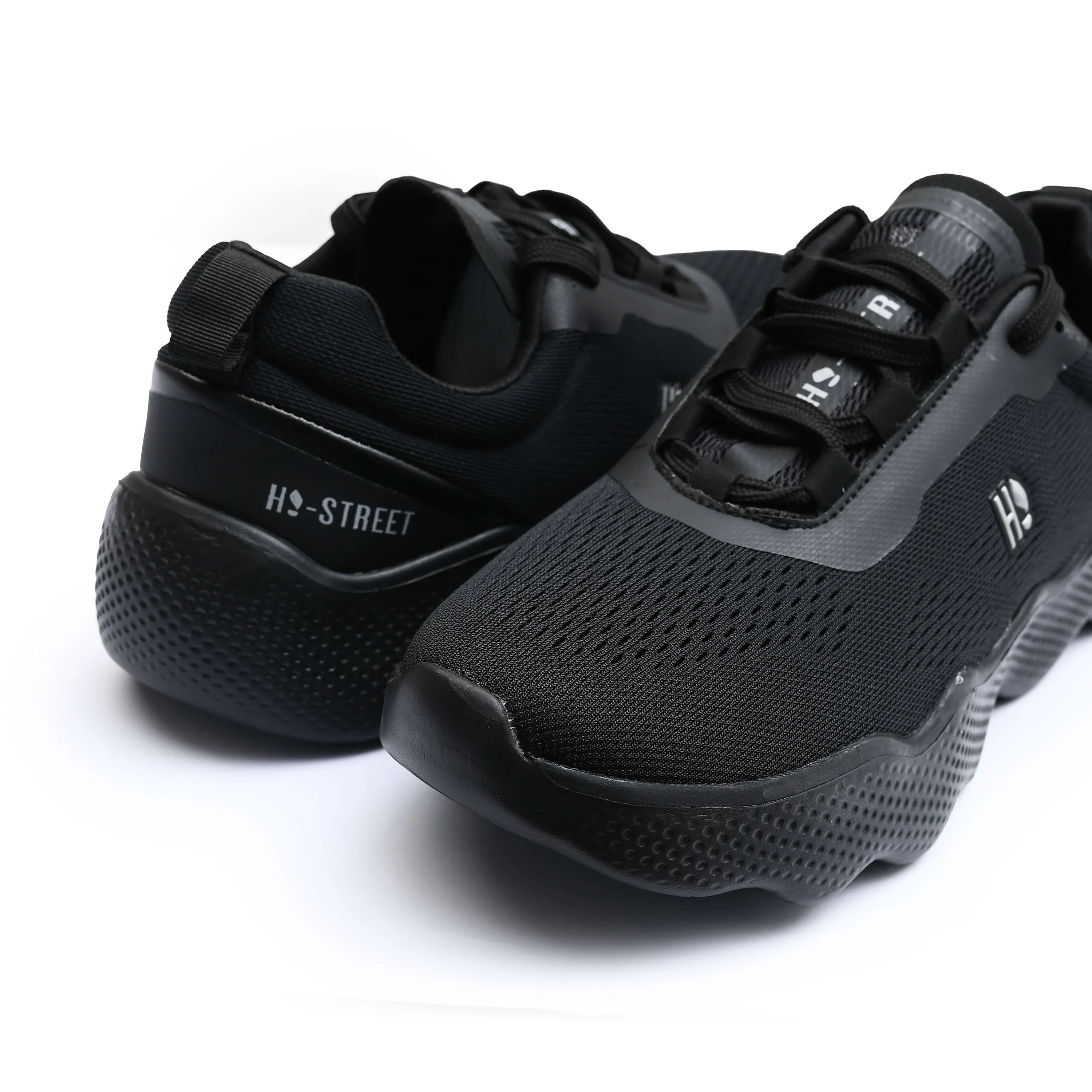 BLACK WAVY SOLE TRAINER - Image 3