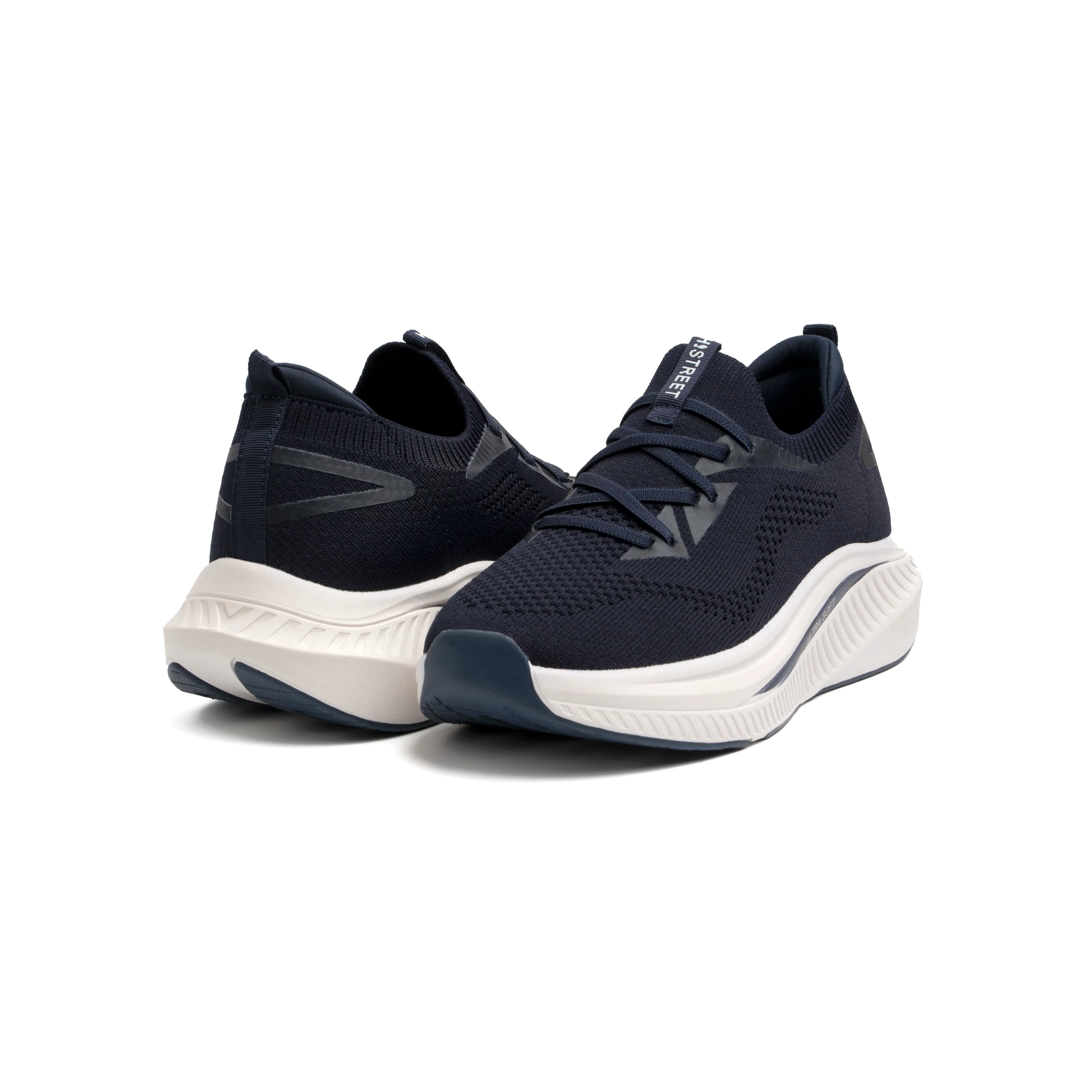 NAVY LACE UP STYLE TRAINER - Image 4