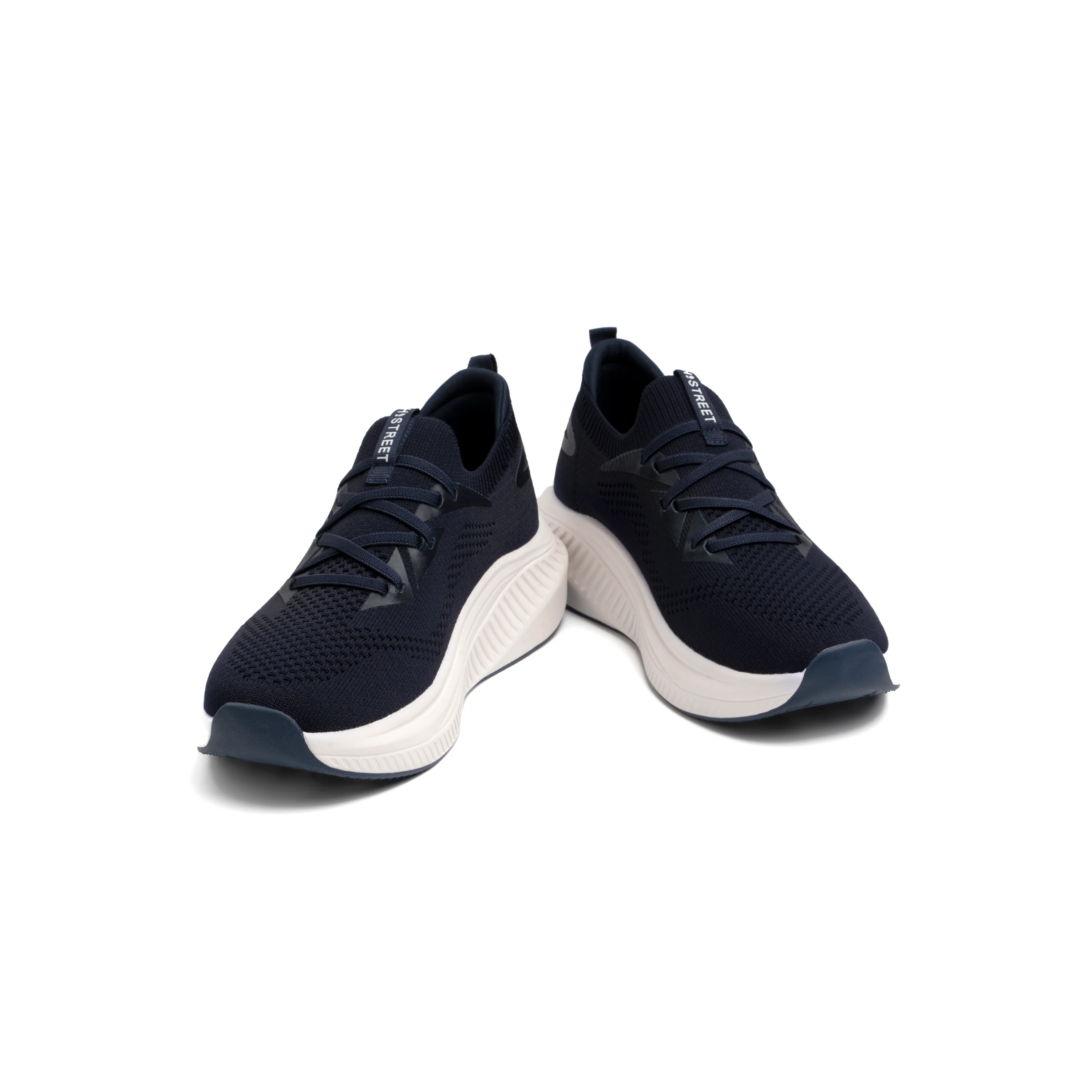 NAVY LACE UP STYLE TRAINER - Image 5