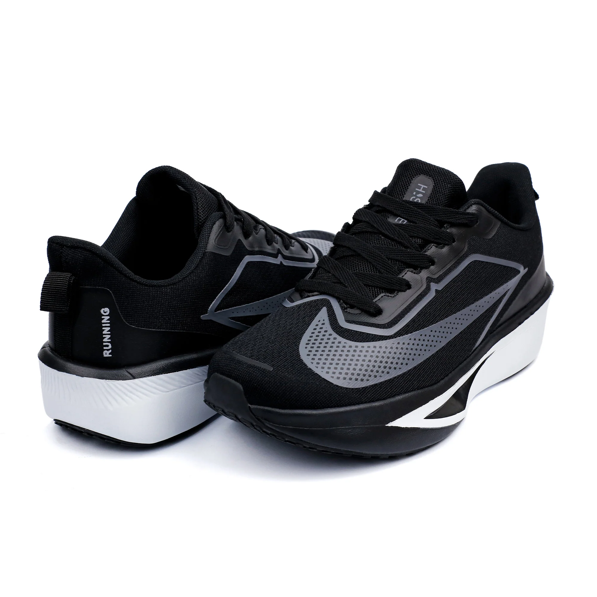 BLACK MEMORY FOAM COMFORT TRAINER - Image 5