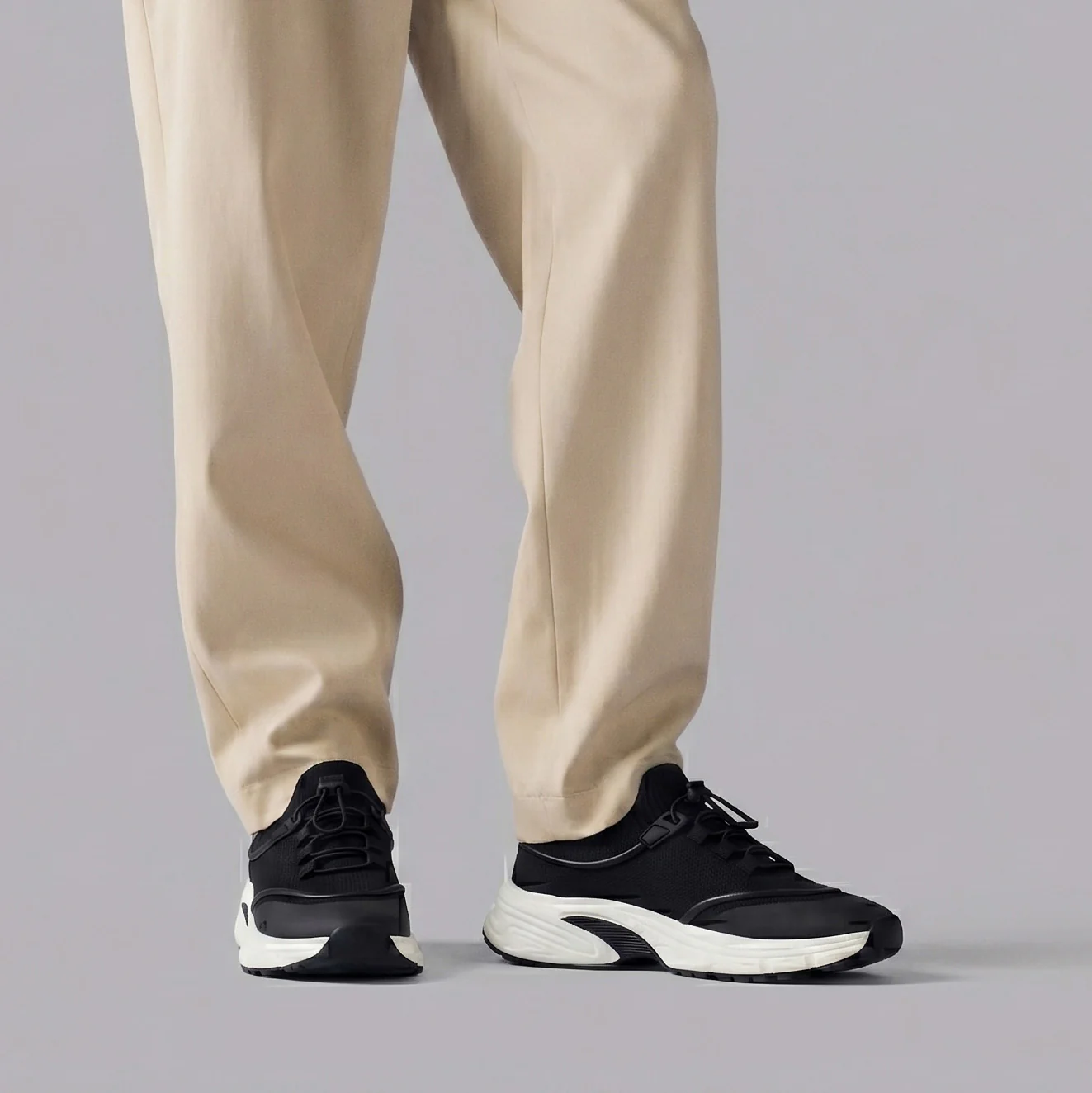 LACE UP STYLE COMFORT SHOES - Image 2