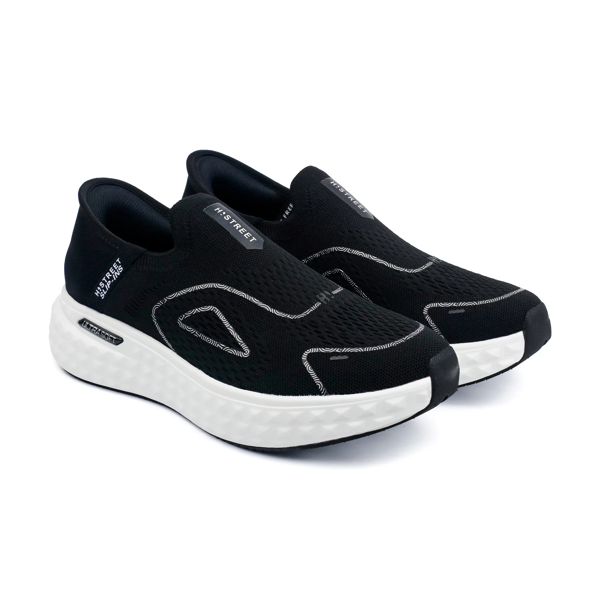 BLACK HAND FREE SHOES