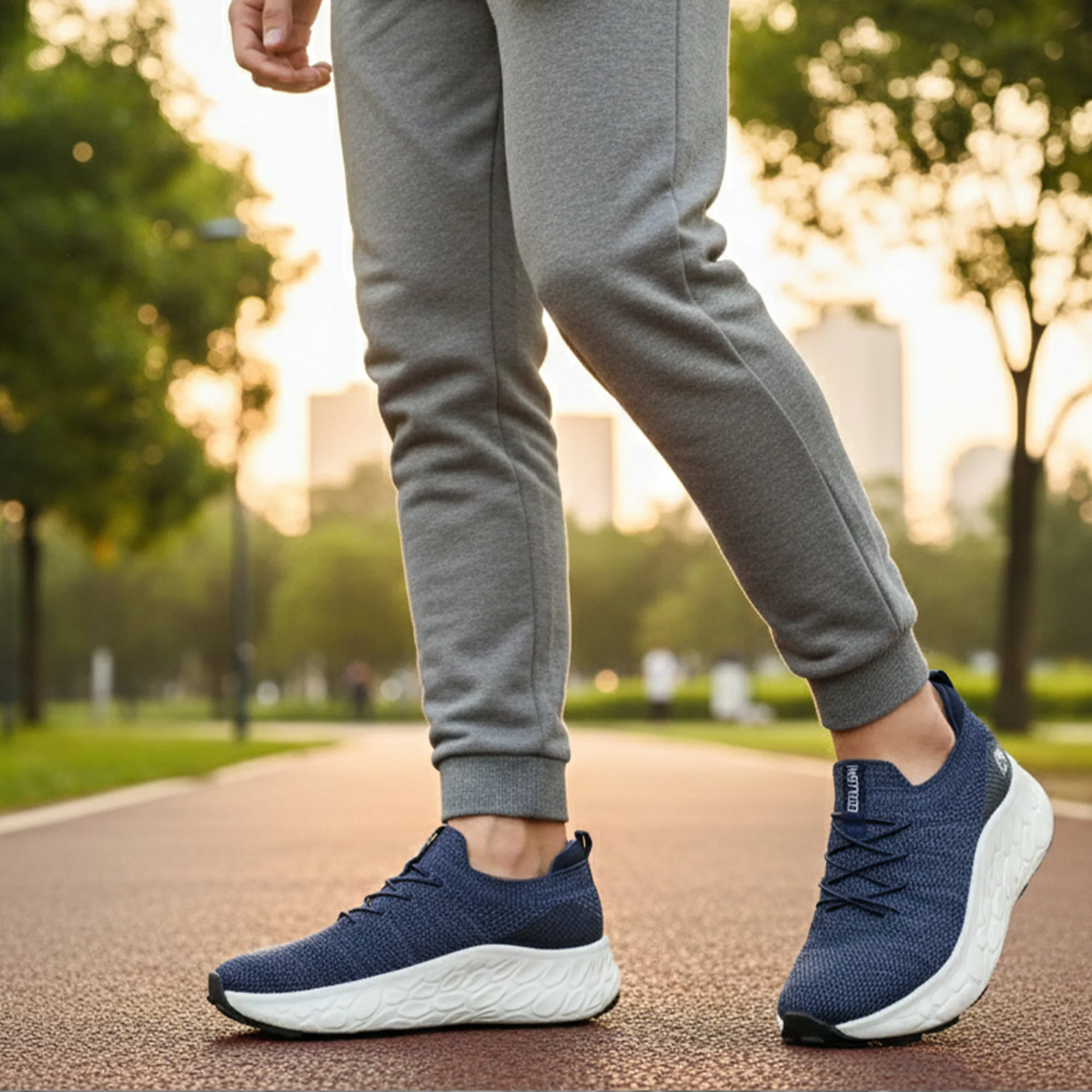 NAVY SLIP IN COMFORT SHOES - Image 8