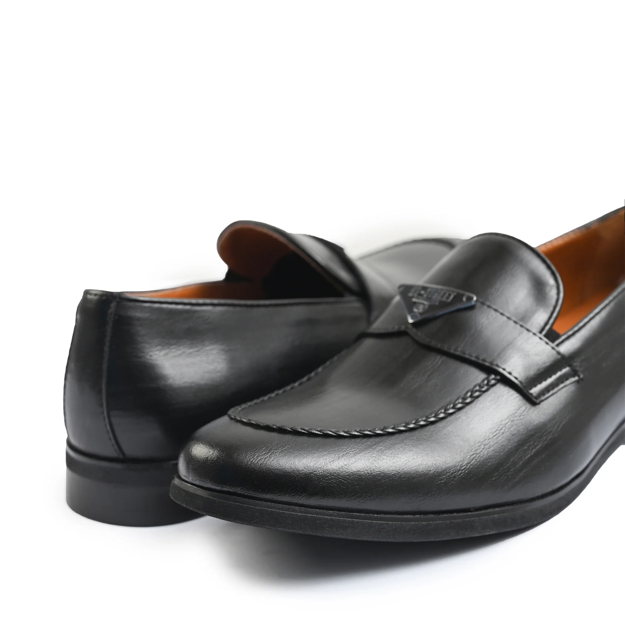 BLACK SNAFFLE TRIM SHOES - Image 3