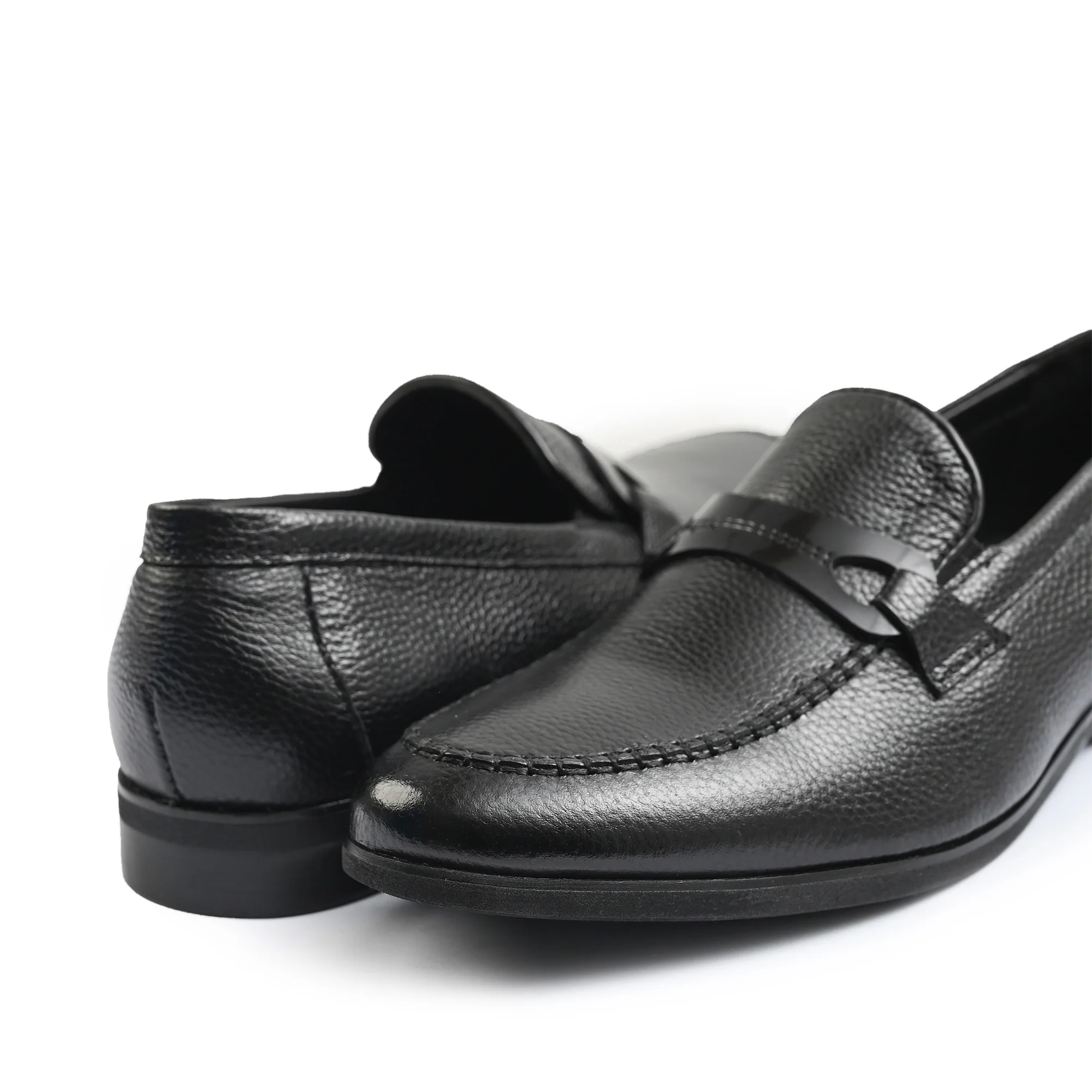 BLACK MILT FORMAL SHOES - Image 3