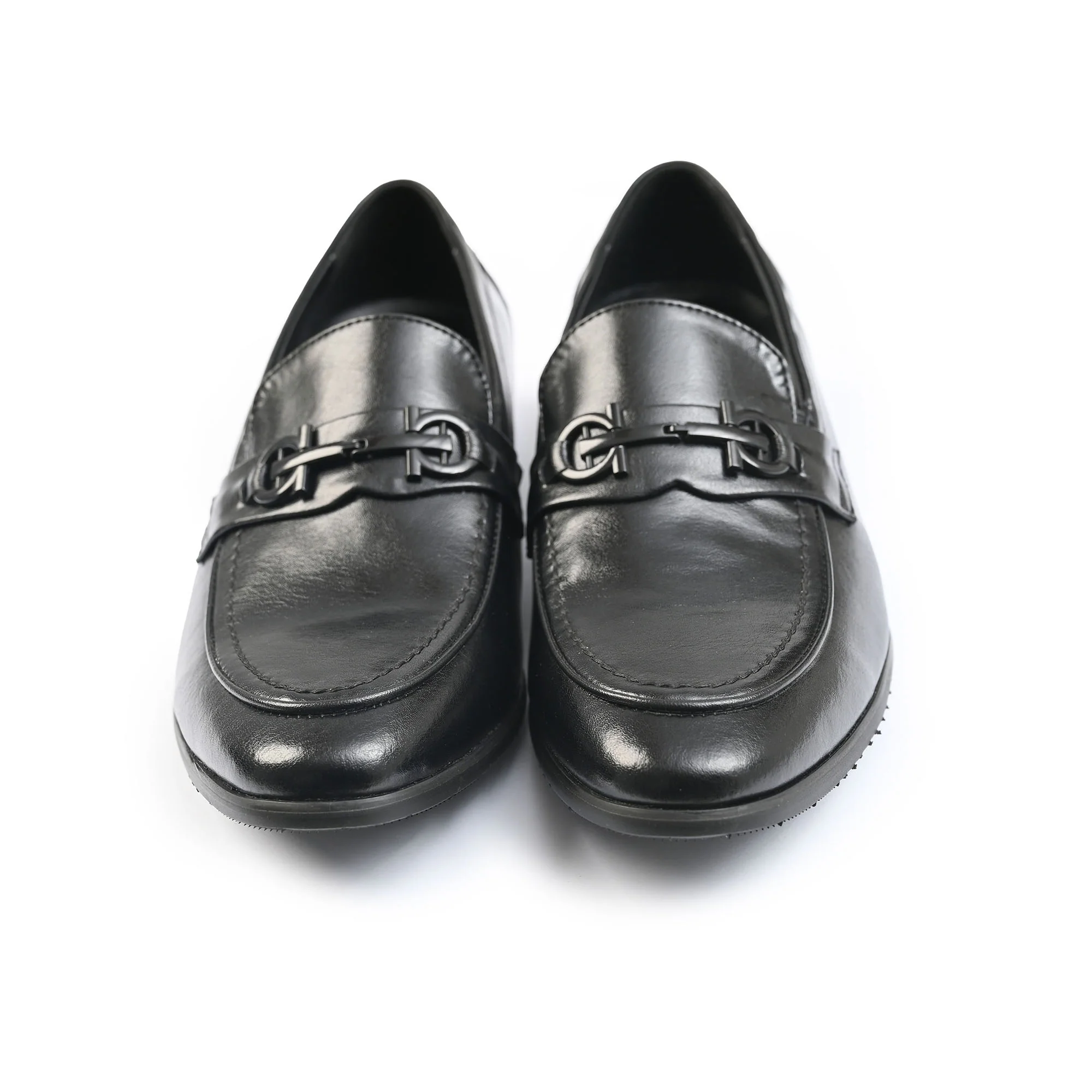 BLACK PATENT DRESS SHOES - Image 3