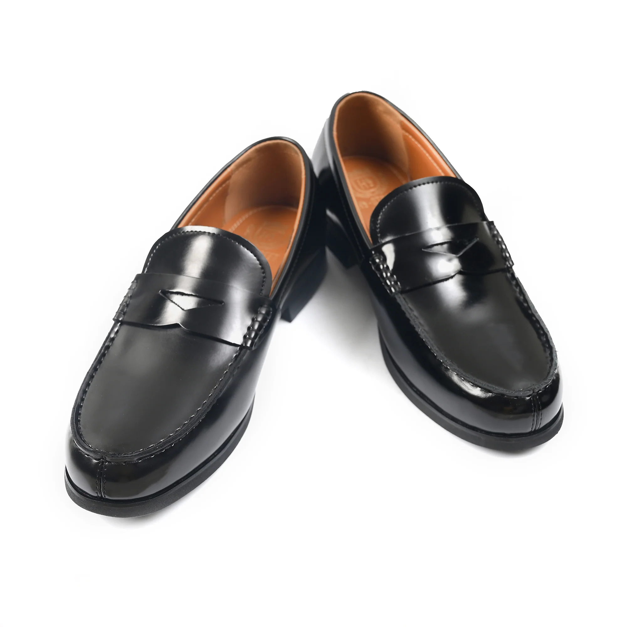 BLACK PATEND LEATHER LOAFER - Image 5
