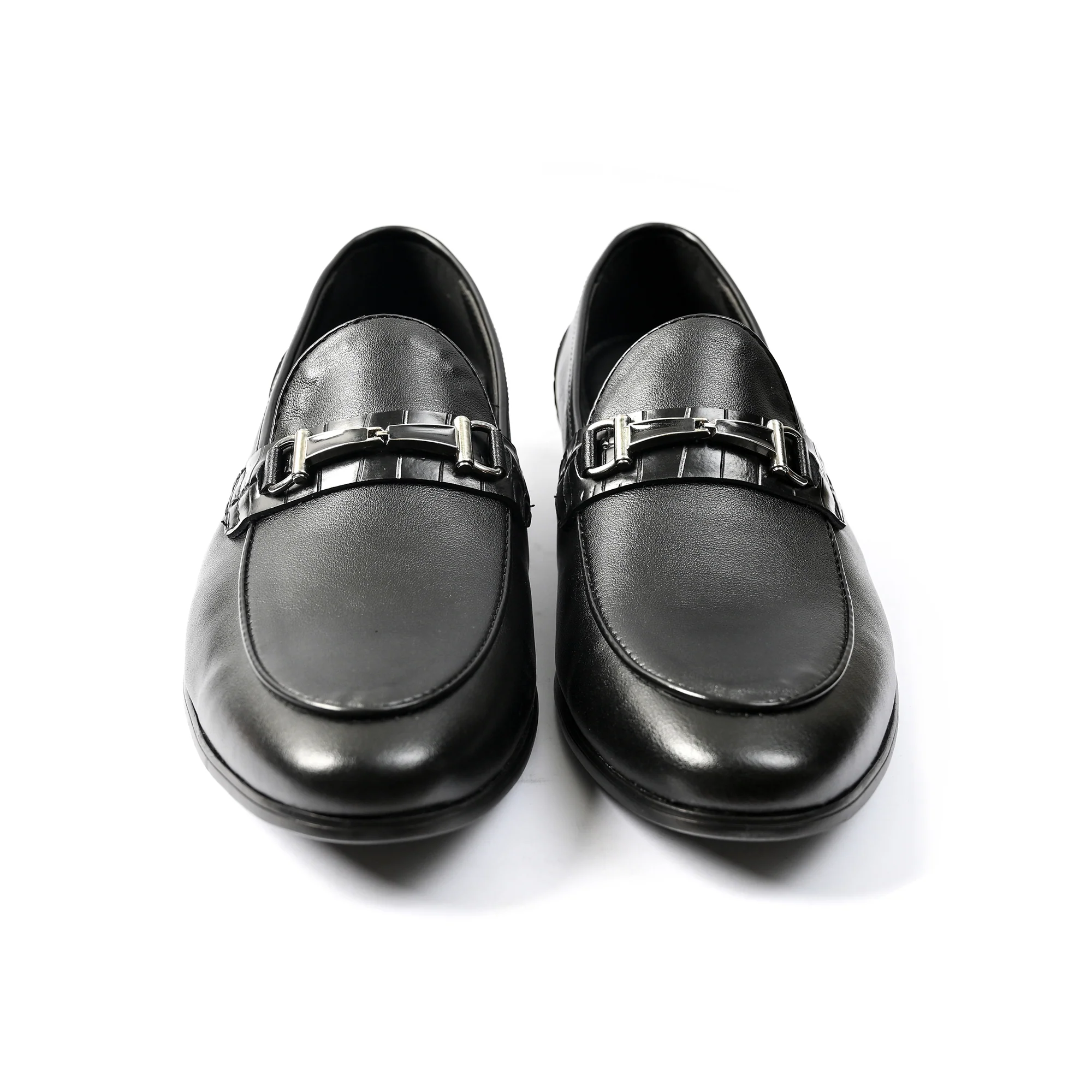 BLACK ANILINE LEATHER SHOES - Image 2