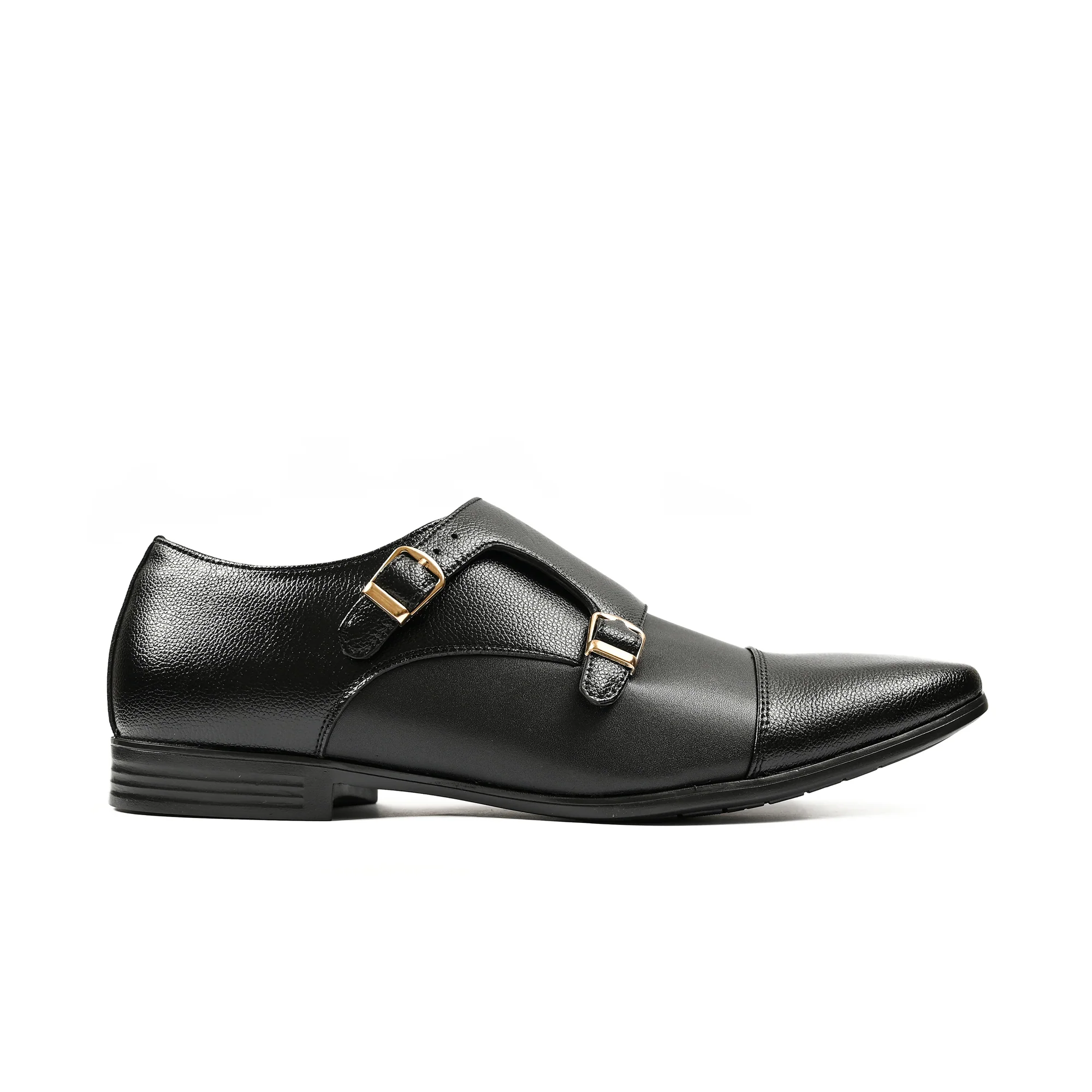 DOUBLE MONK LEARTHER SHOES - Image 3
