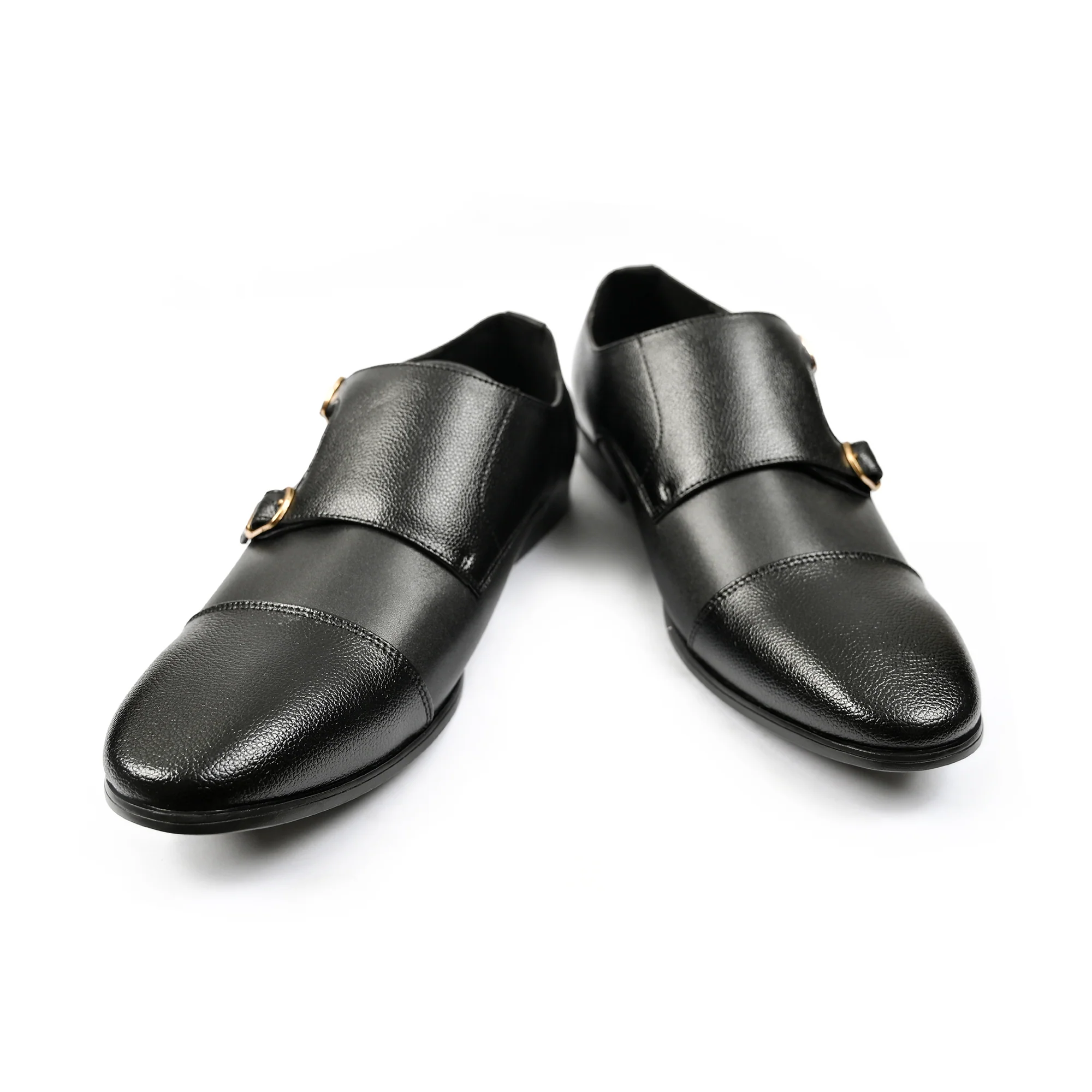 DOUBLE MONK LEARTHER SHOES - Image 4