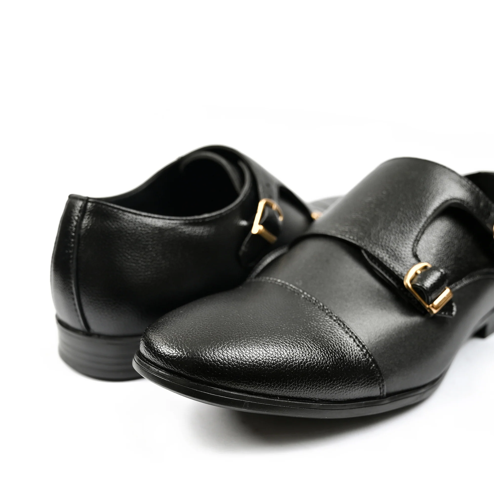 DOUBLE MONK LEARTHER SHOES - Image 5