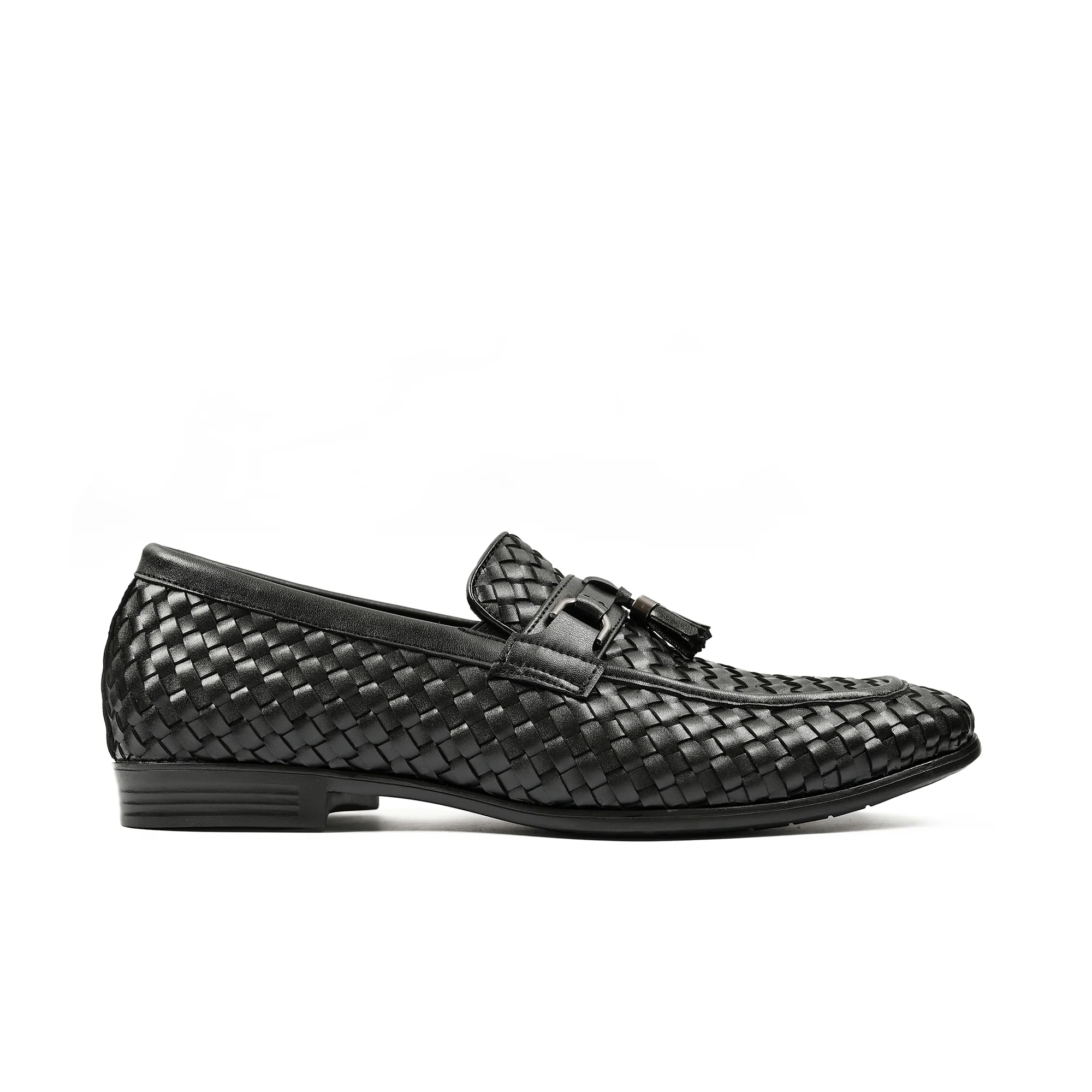 BLACK BRAIDED SHOES - Image 3