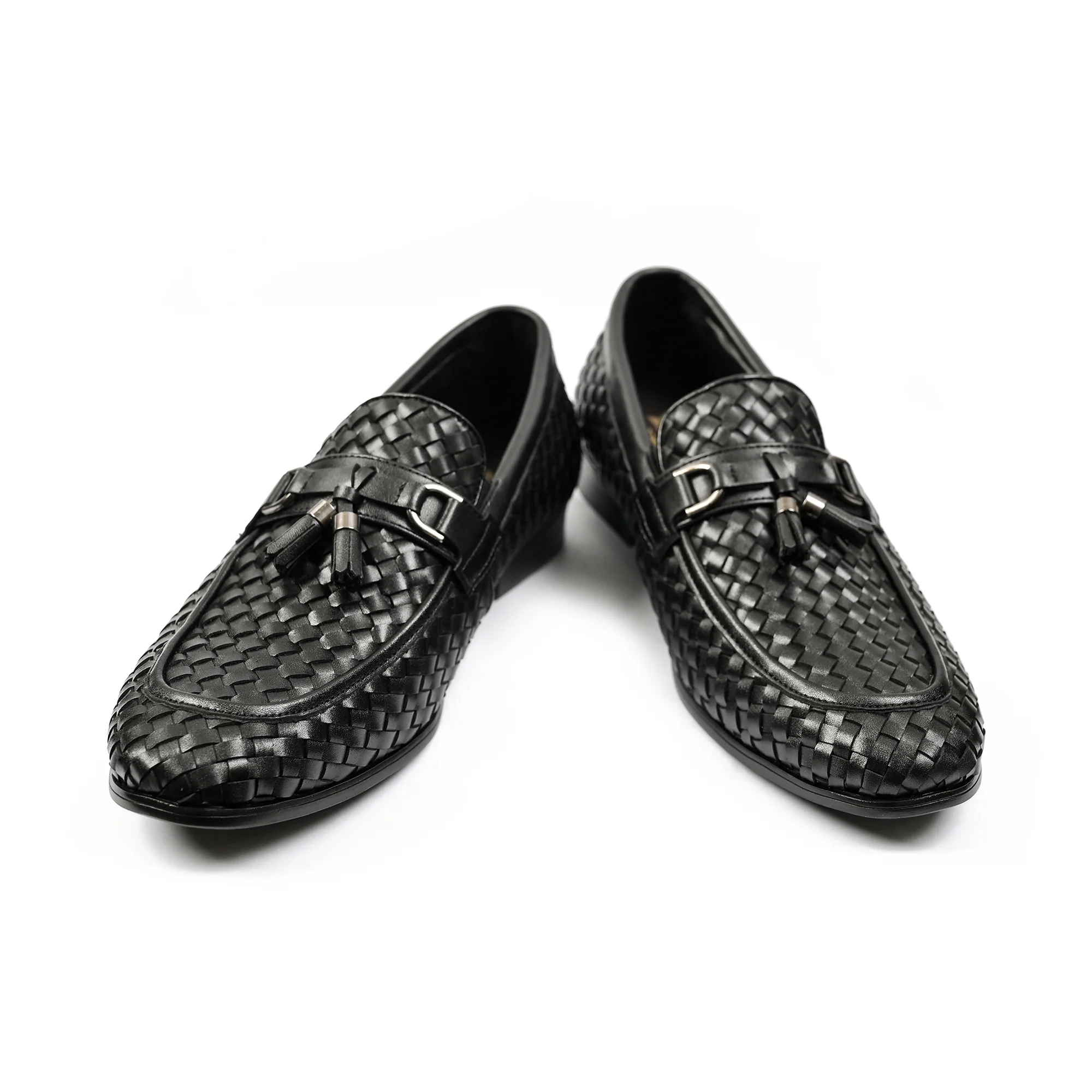 BLACK BRAIDED SHOES - Image 4