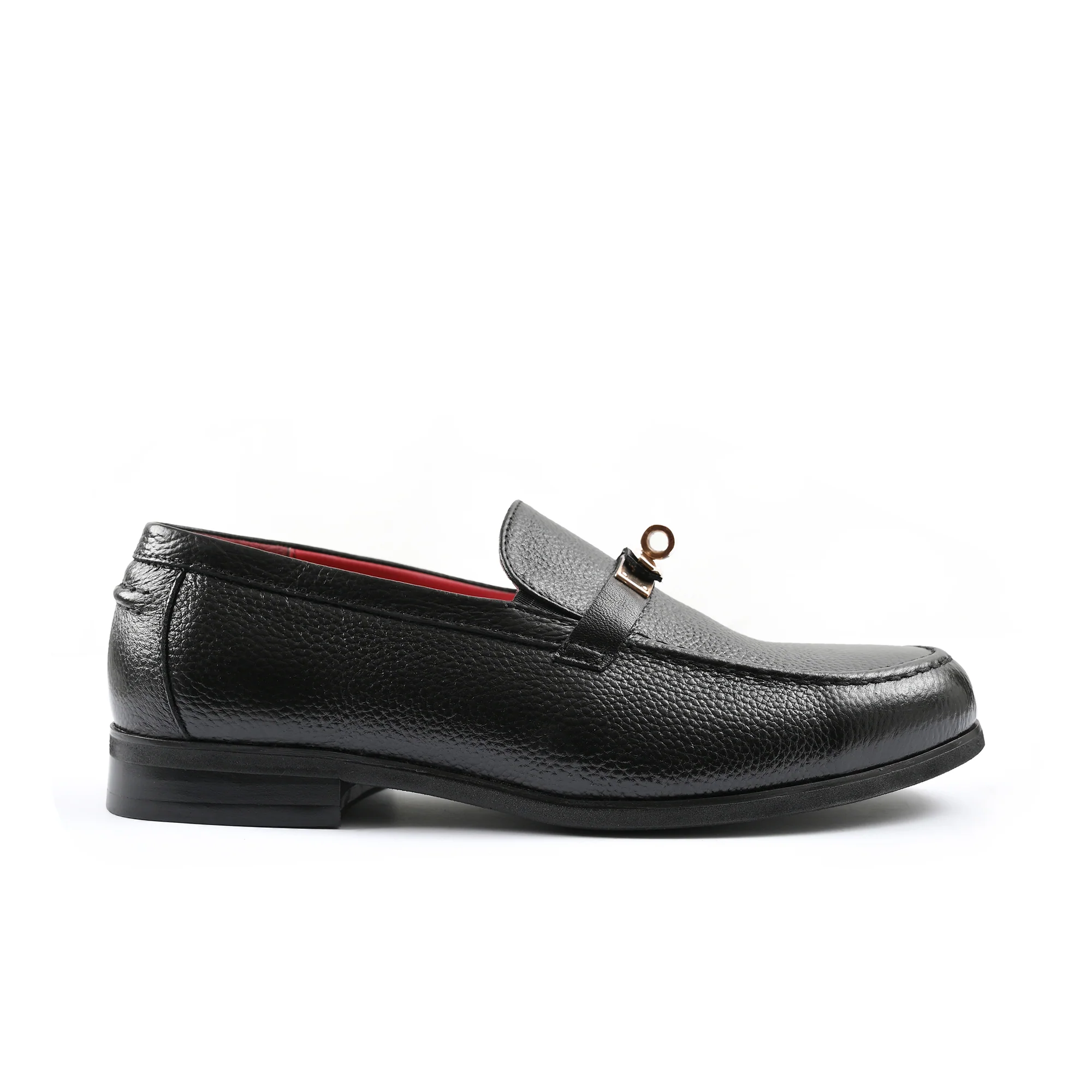 BLACK TEXTURED COMFY SHOES - Image 3