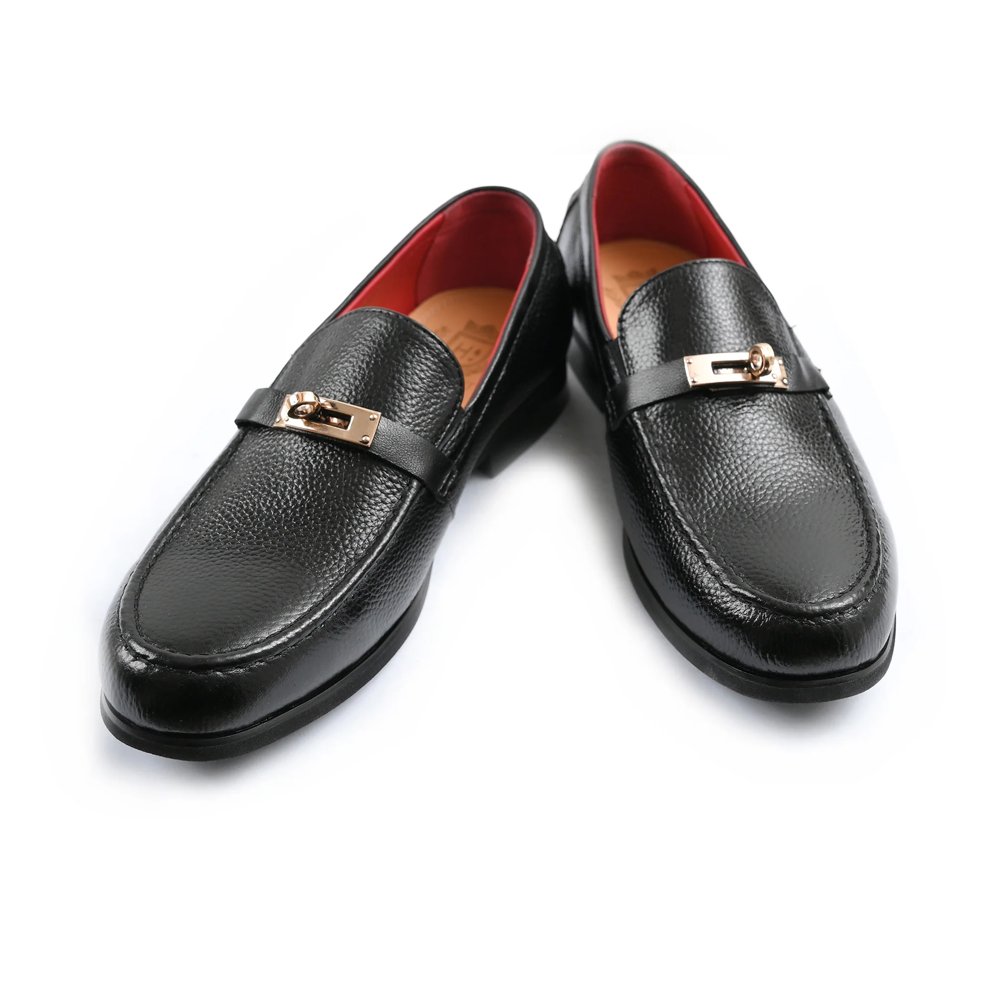 BLACK TEXTURED COMFY SHOES - Image 5