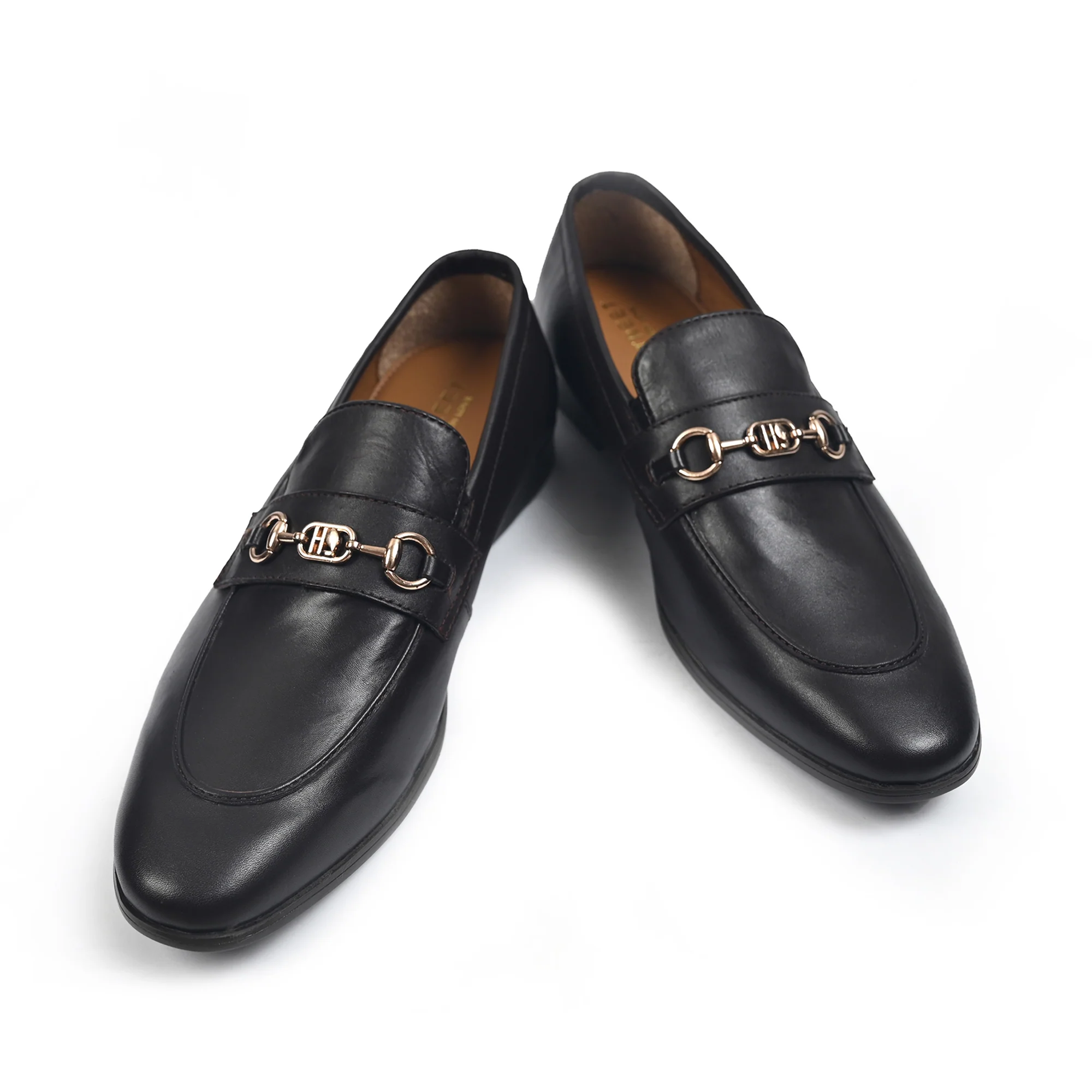PREMIUM PLAIN LEATHER SHOES - Image 5