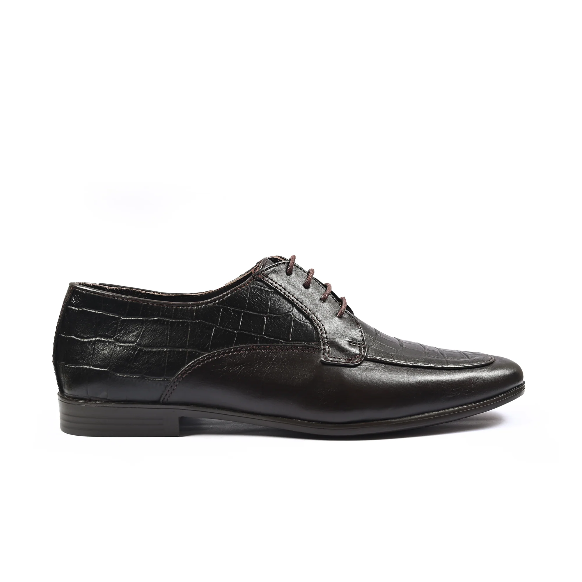 SPLIT LEATHER LACE UP SHOES - Image 3