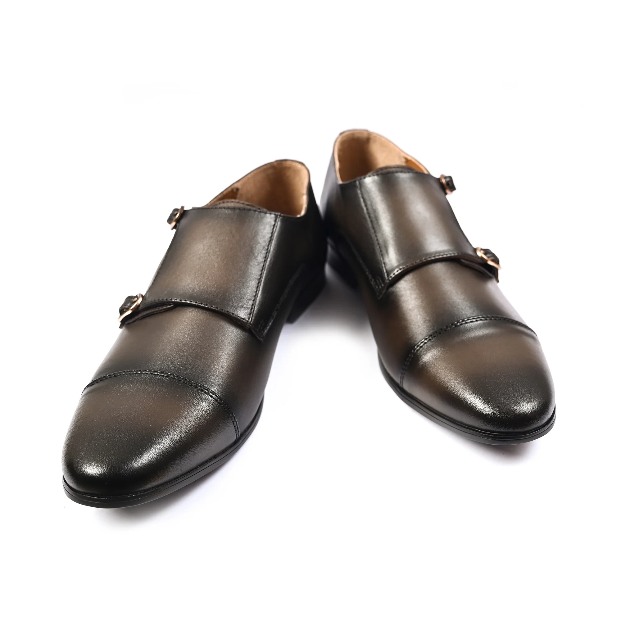 DOUBLE MONK LEATHER SHOE - Image 5