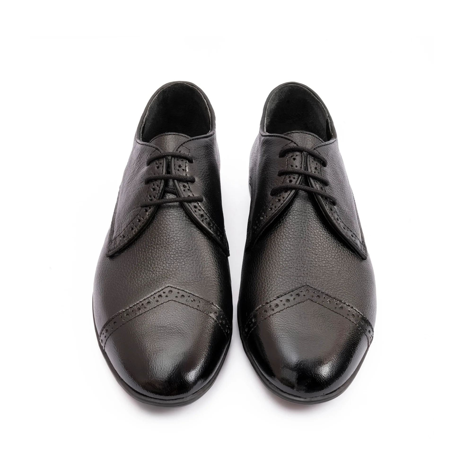 SPLIT LEATHER BROGUE SHOES