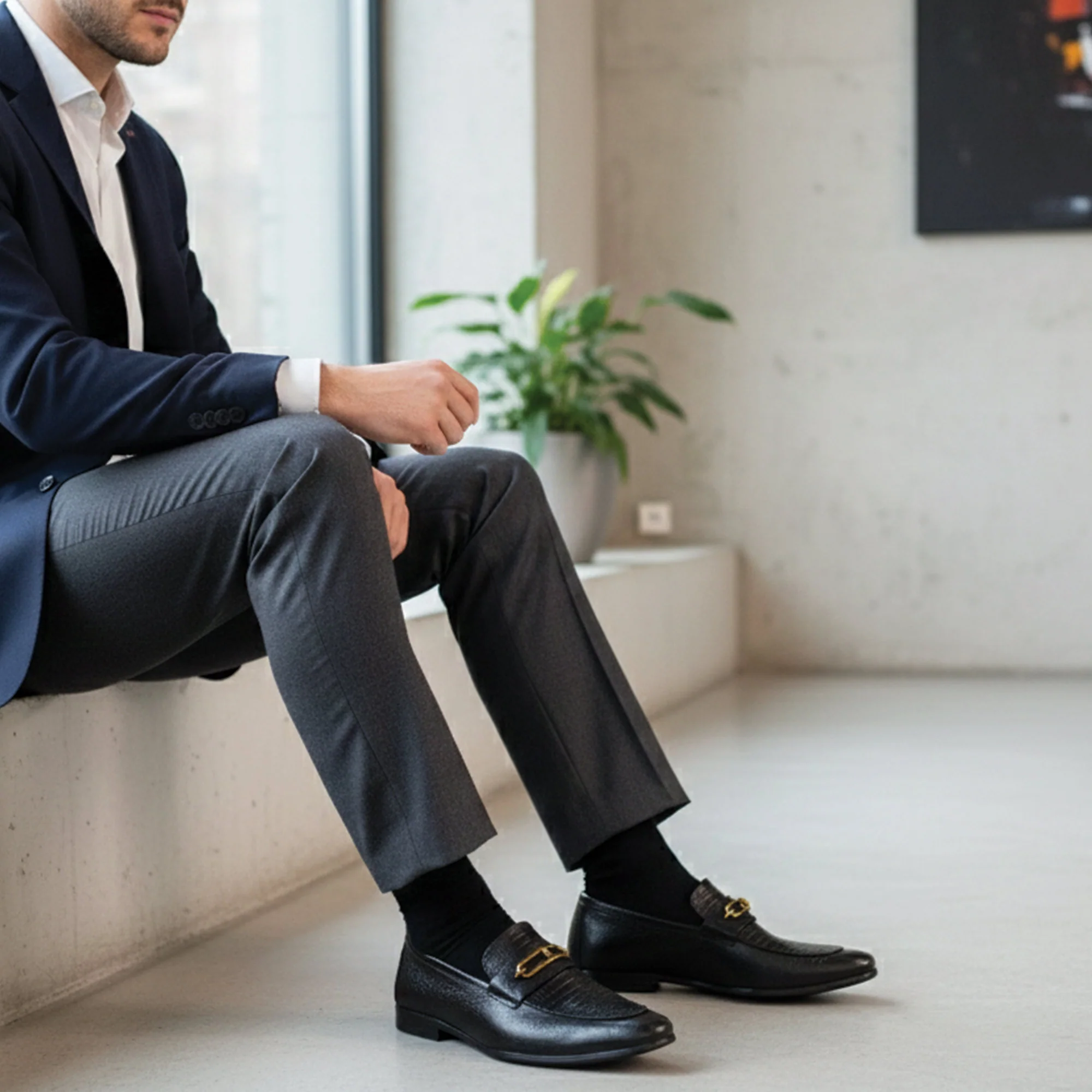 PREMIUM LEATHER SMART SHOES - Image 7