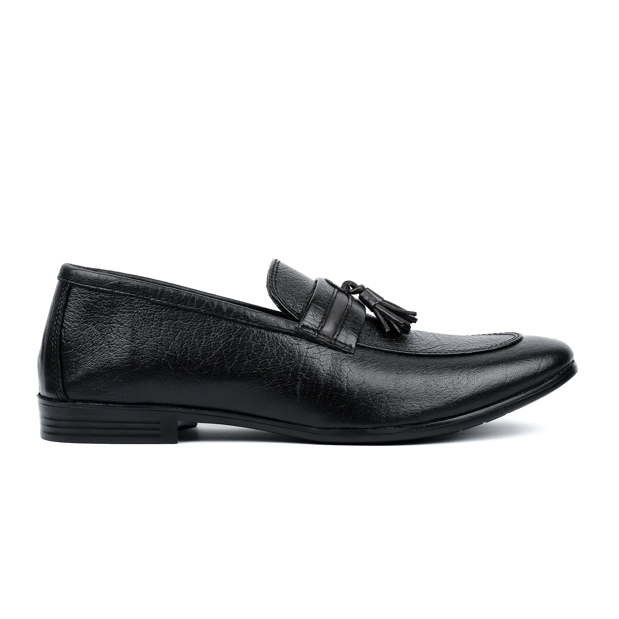 CONTRAST TASSEL LEATHER SHOES - Image 4