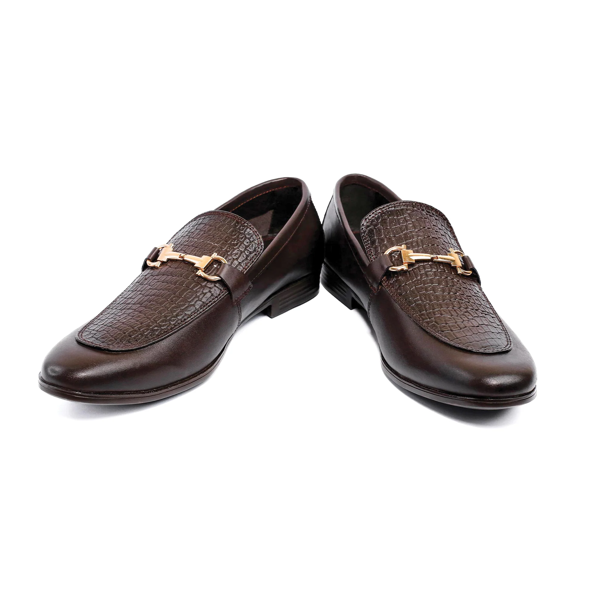 BROWN SPLIT LEATHER SHOES - Image 6