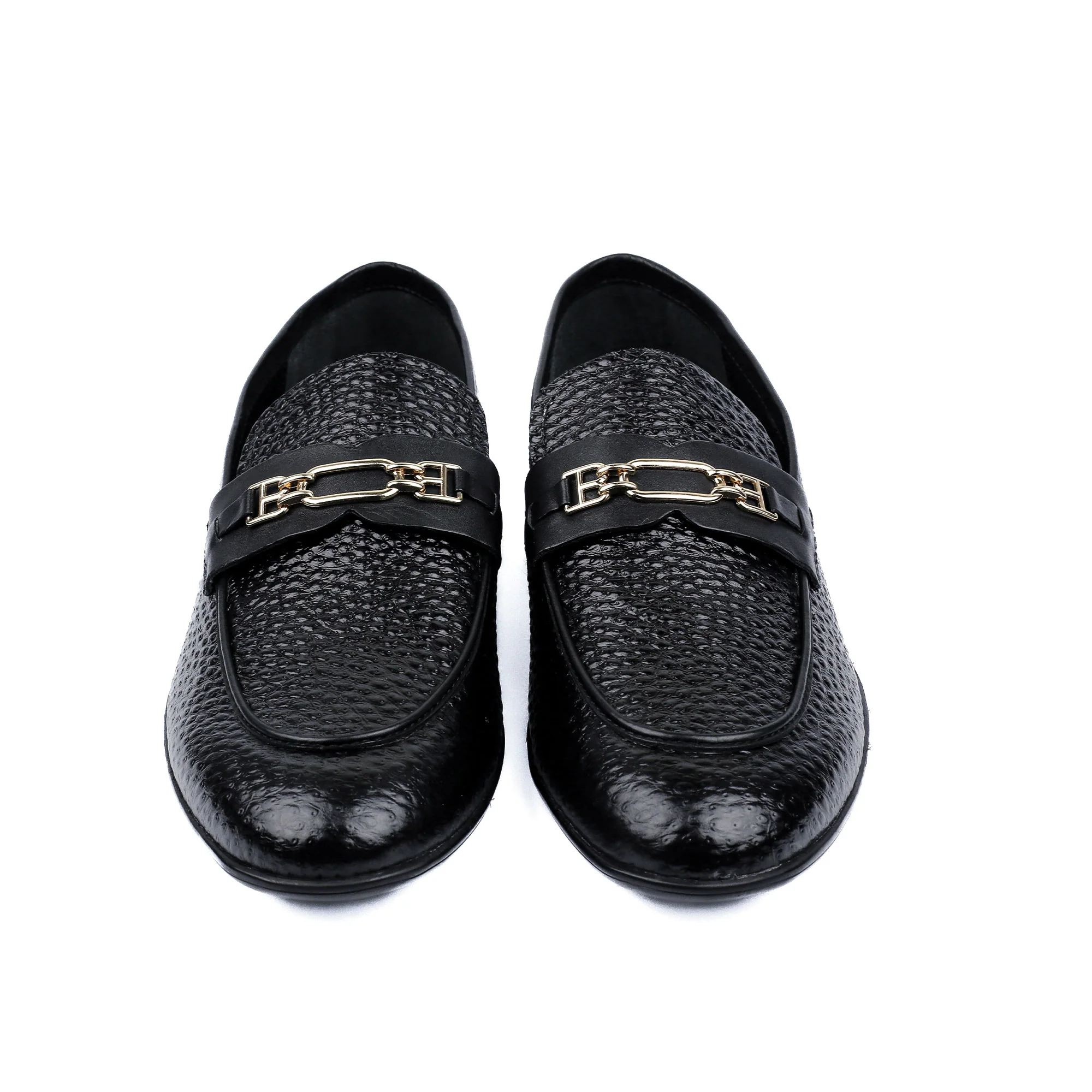 BLACK PATENT LEATHER SHOES - Image 3