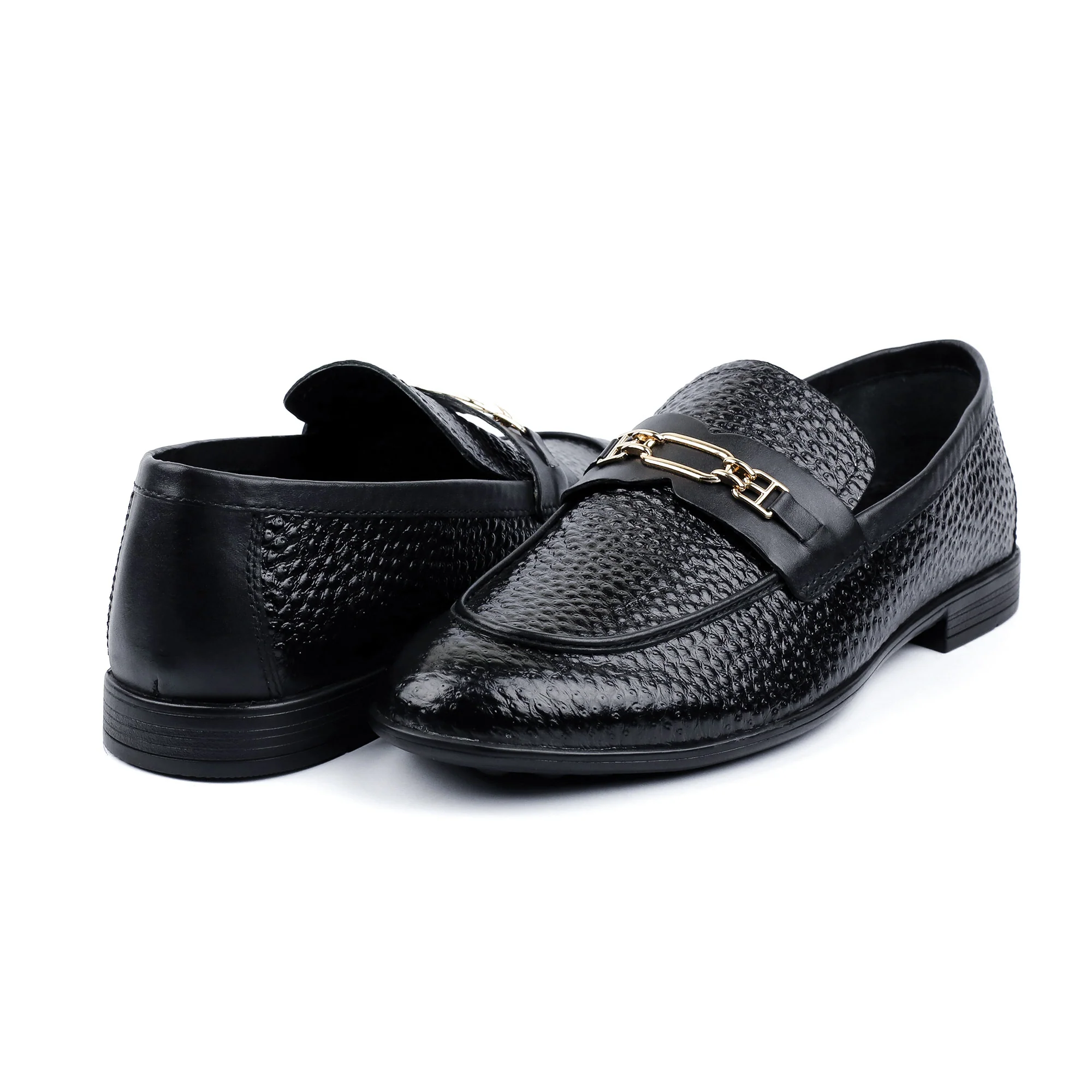 BLACK PATENT LEATHER SHOES - Image 5