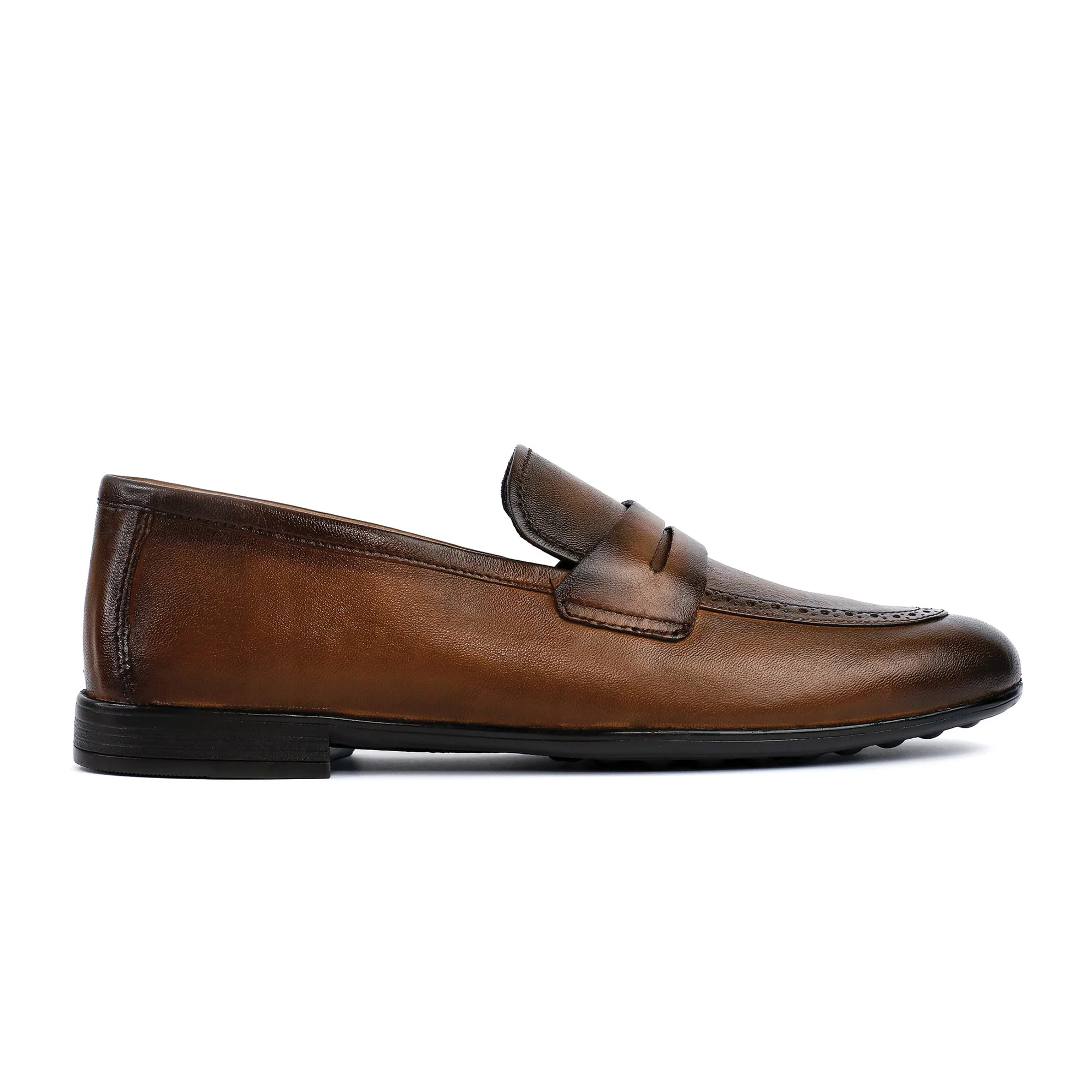 BROWN SHEEP LEATHER SHOES - Image 4