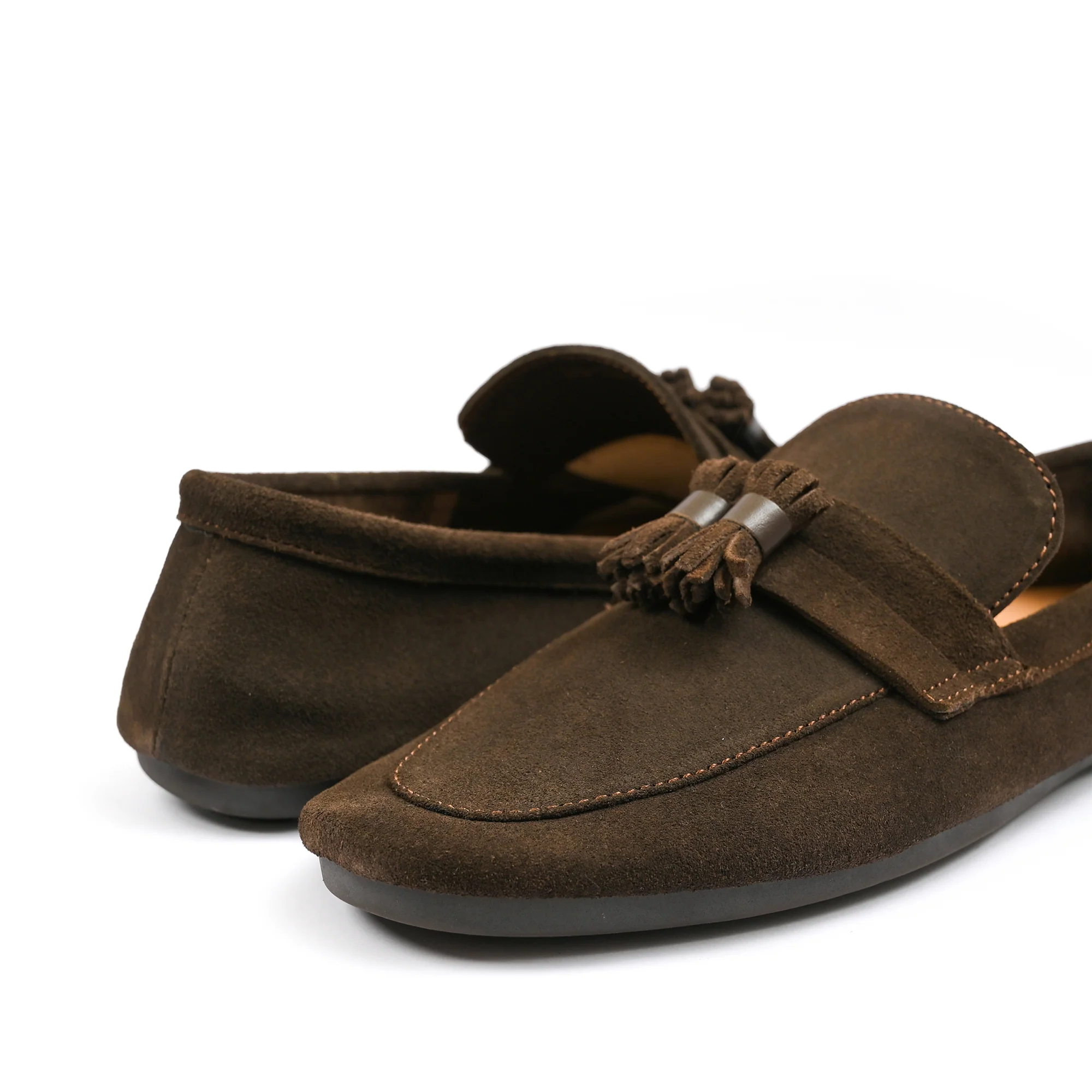 SUEDE LEATHER TASSEL MOCCASIN - Image 5