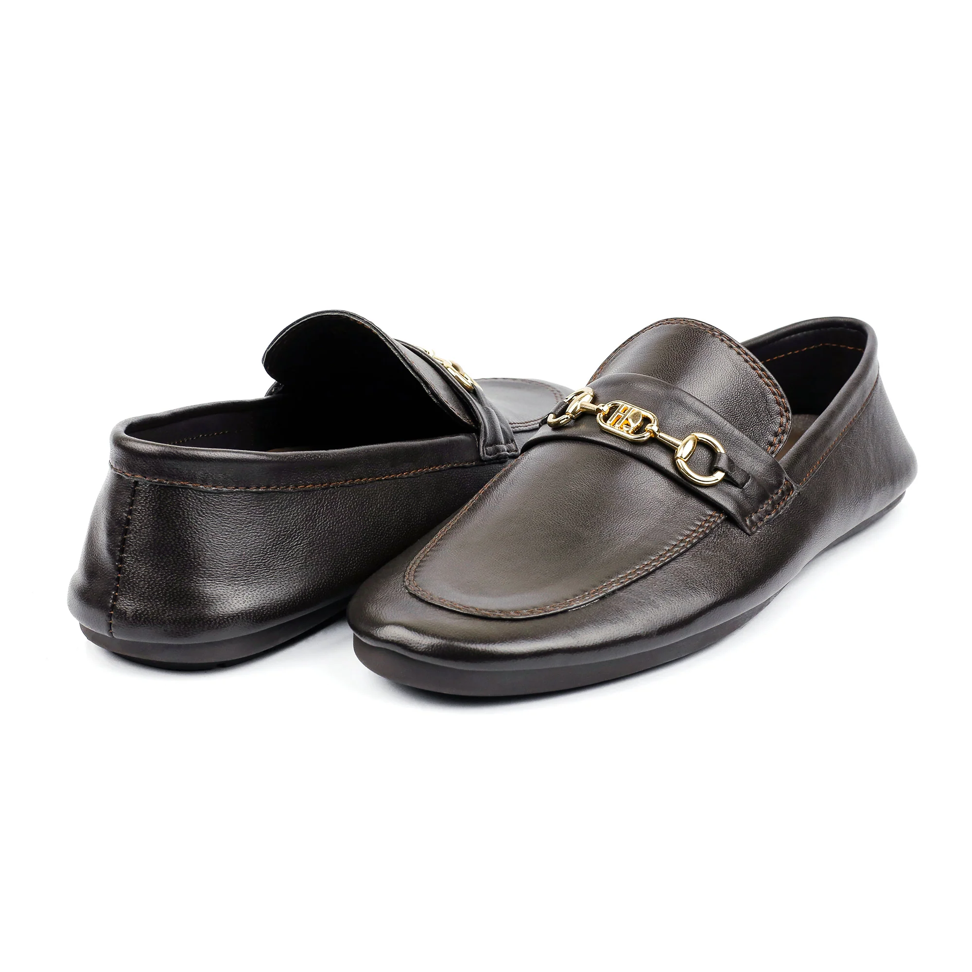 ANILINE SOFT LEATHER SHOES - Image 5