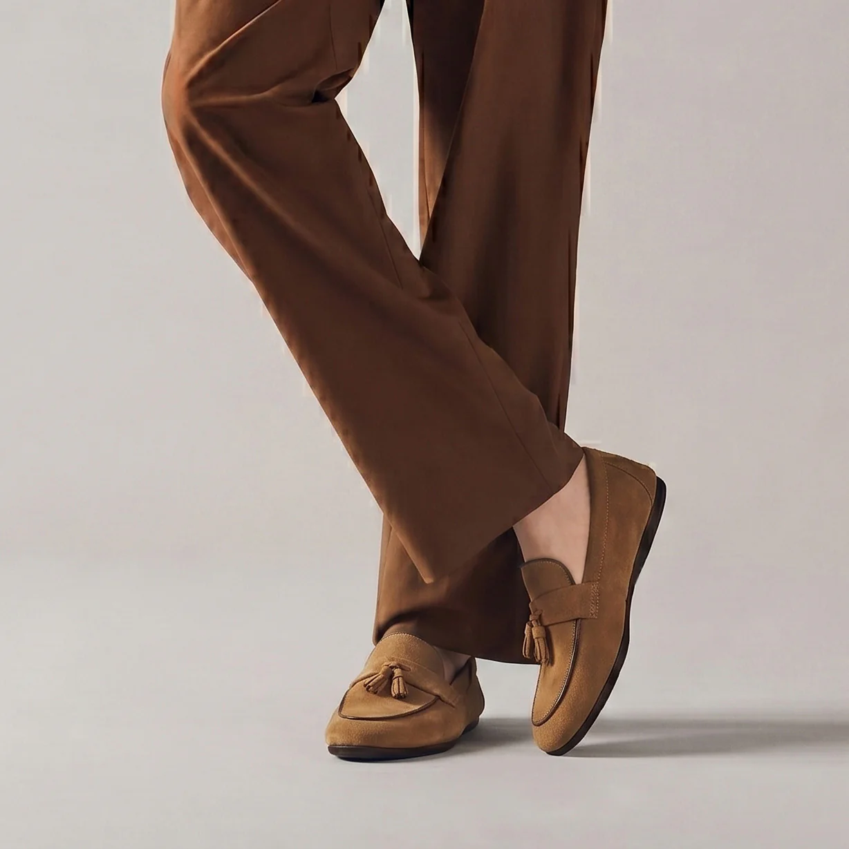 SUEDE LEATHER FLEXIBLE SHOES - Image 2