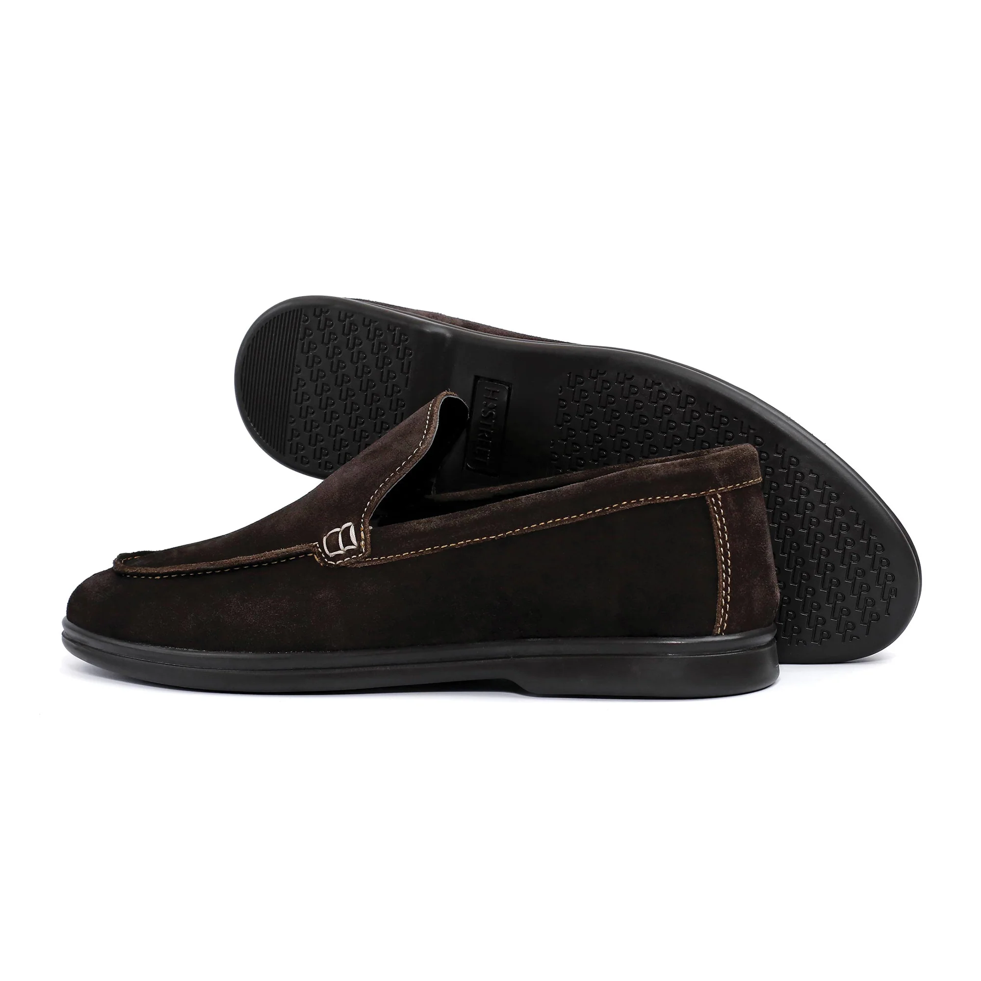 BROWN SUEDE OLD MONEY LOAFERS - Image 7
