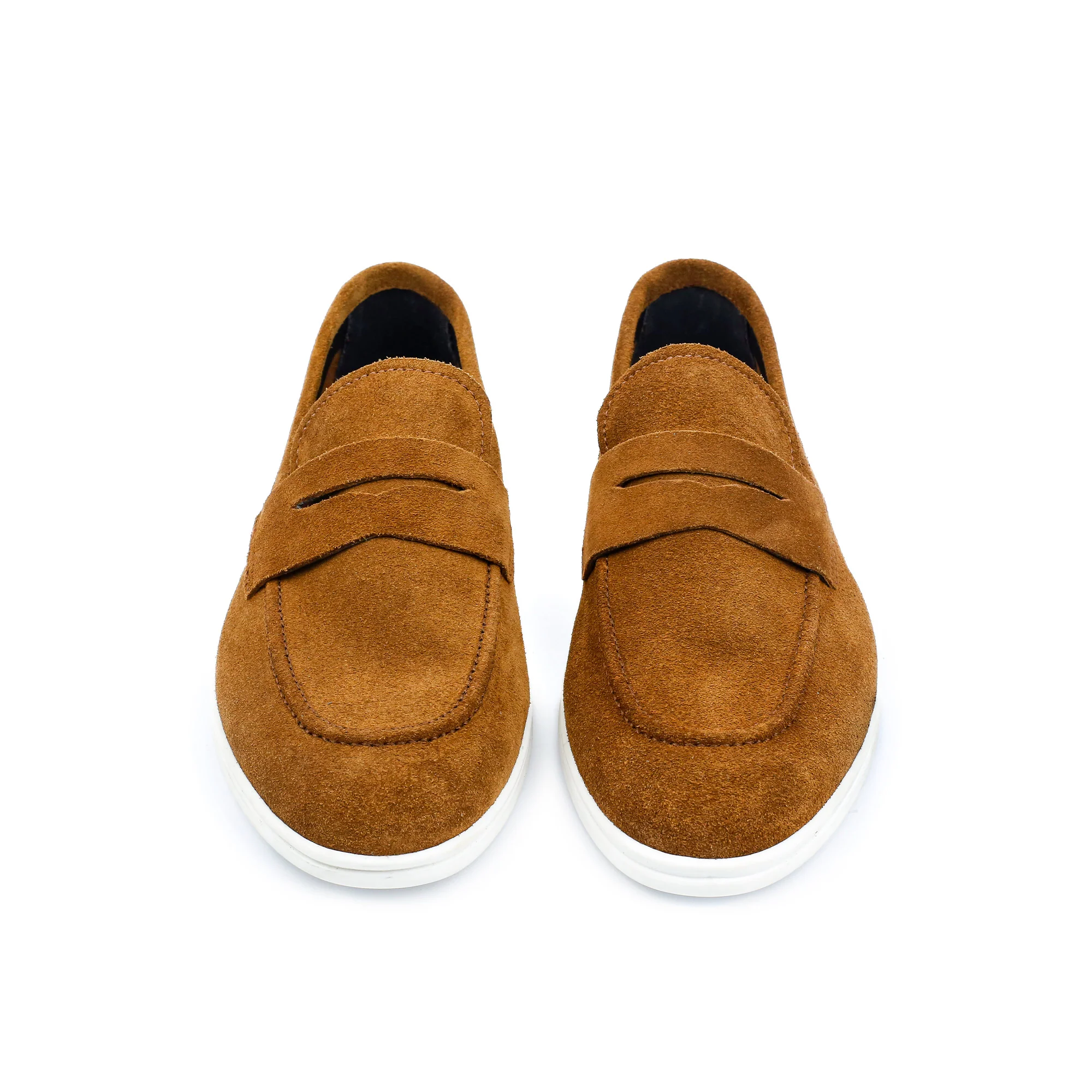 SUEDE LEATHER OLD MONEY SHOES - Image 3