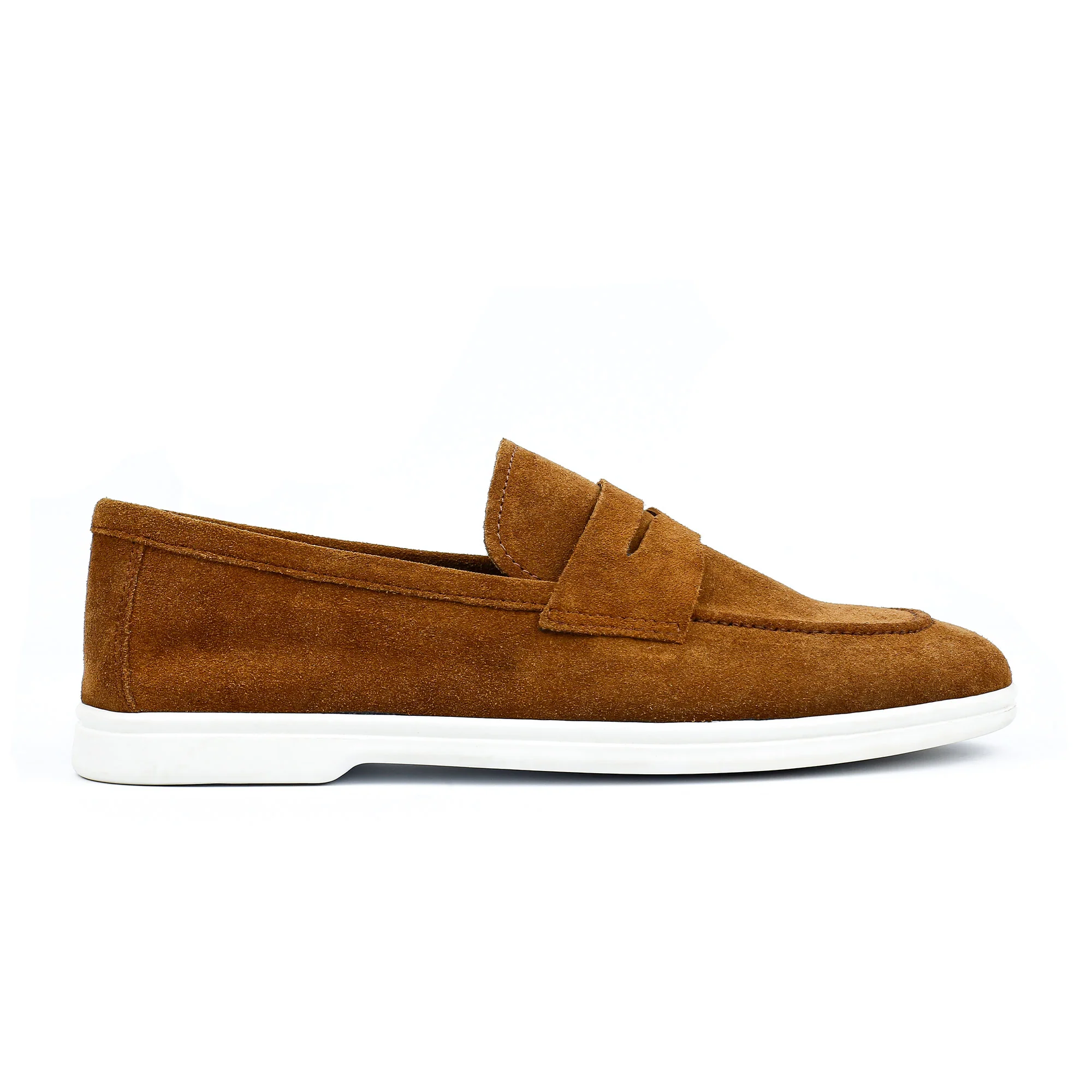SUEDE LEATHER OLD MONEY SHOES - Image 4