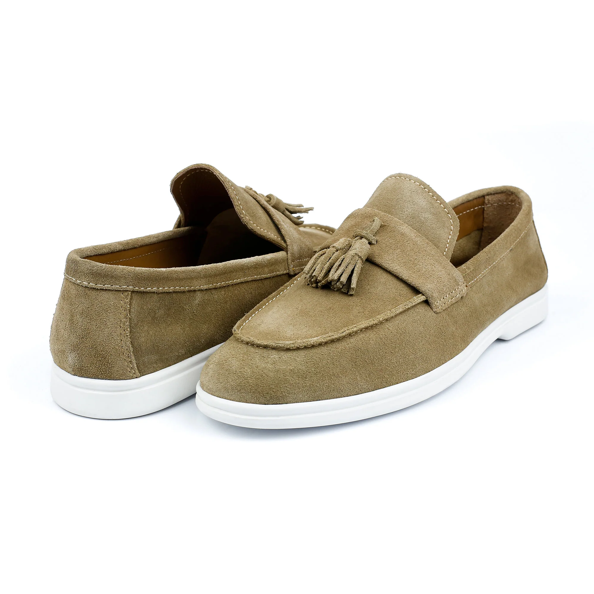 TASSEL SUEDE LEATHER LOAFERS - Image 5