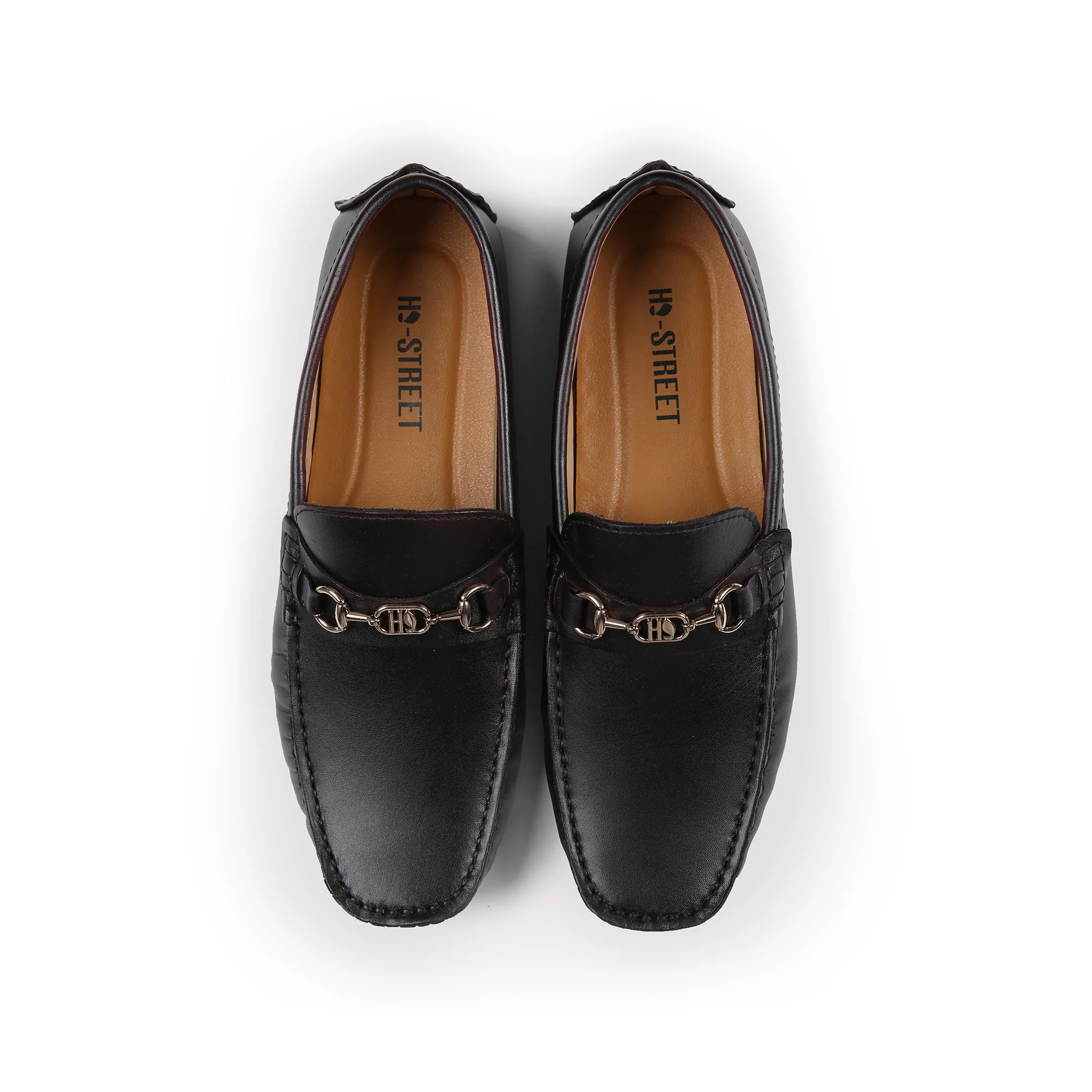 TWO TONE LEATHER LOAFERS - Image 4