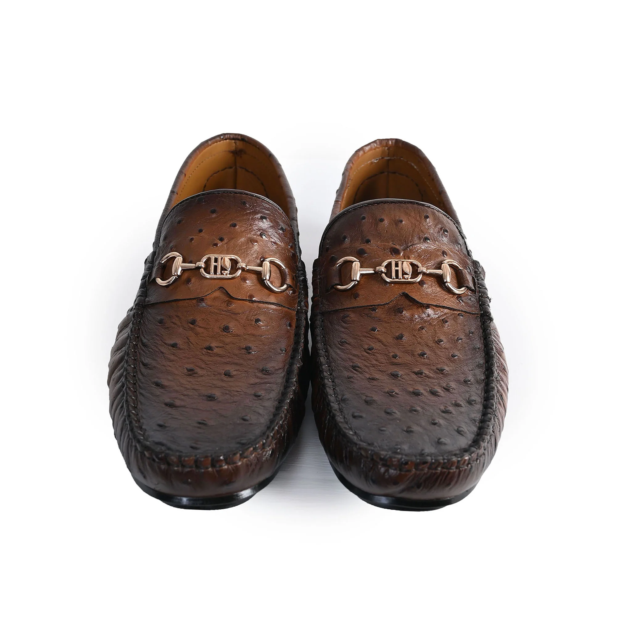 TEXTURED LEATHER MOCCASIN - Image 2