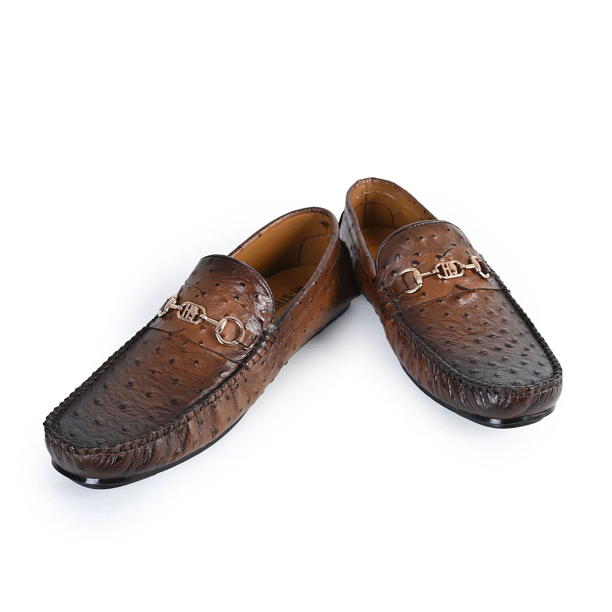 TEXTURED LEATHER MOCCASIN - Image 4