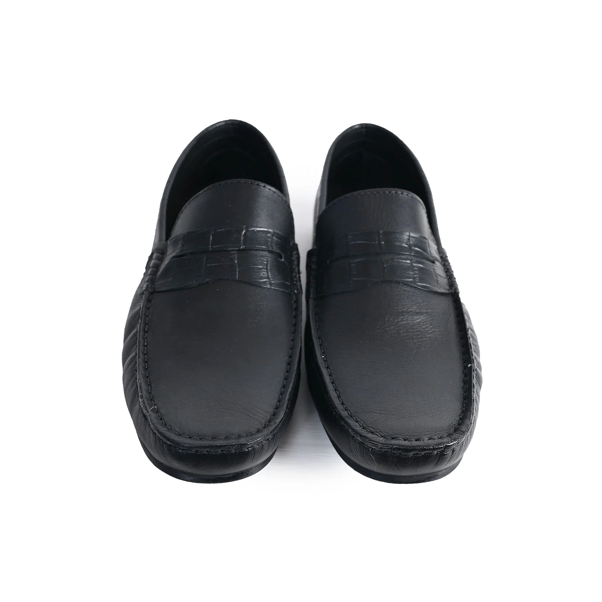 BLACK SOFT LEATHER COMFORT LOAFER - Image 2