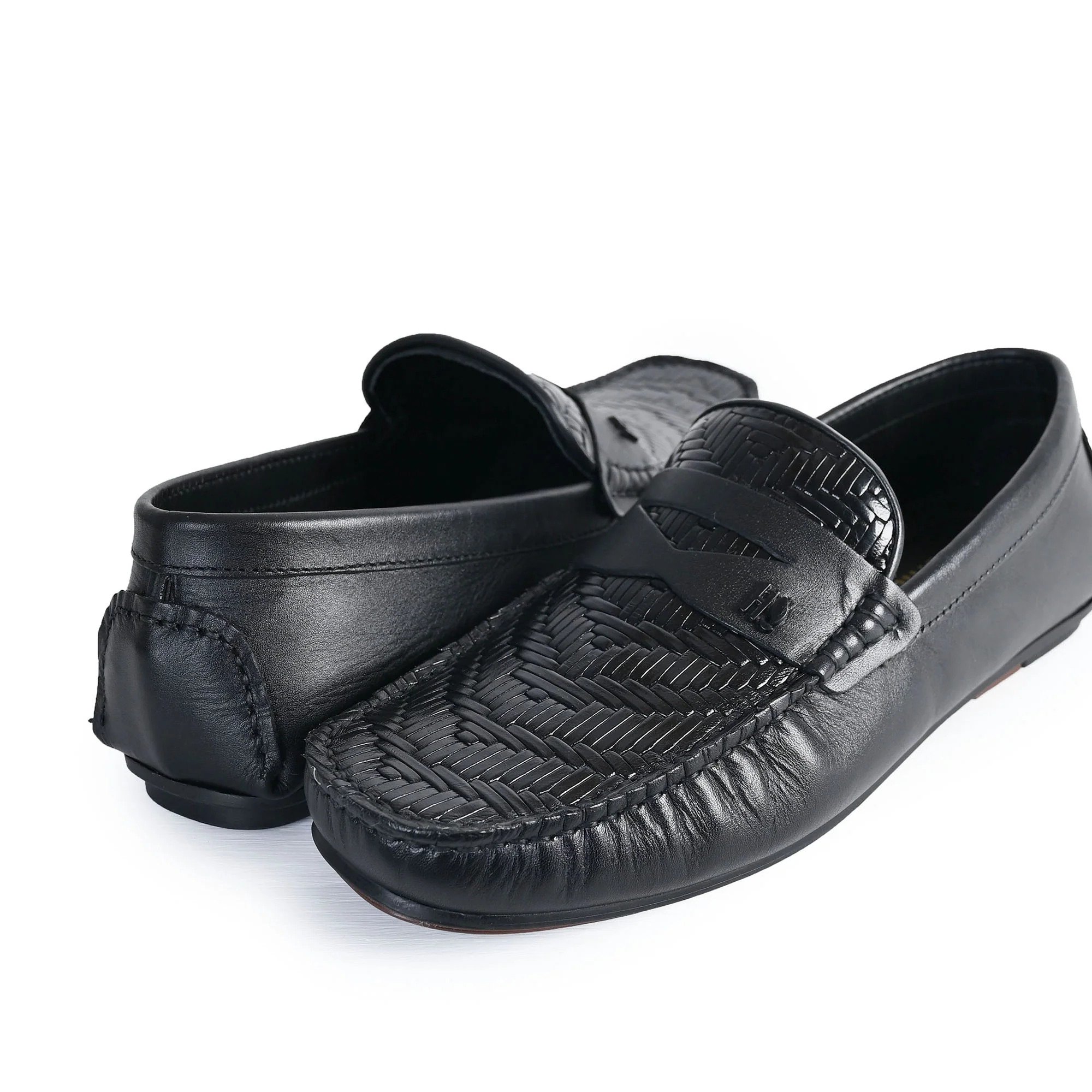 BRAIDED LEATHER MOCCASINS - Image 3