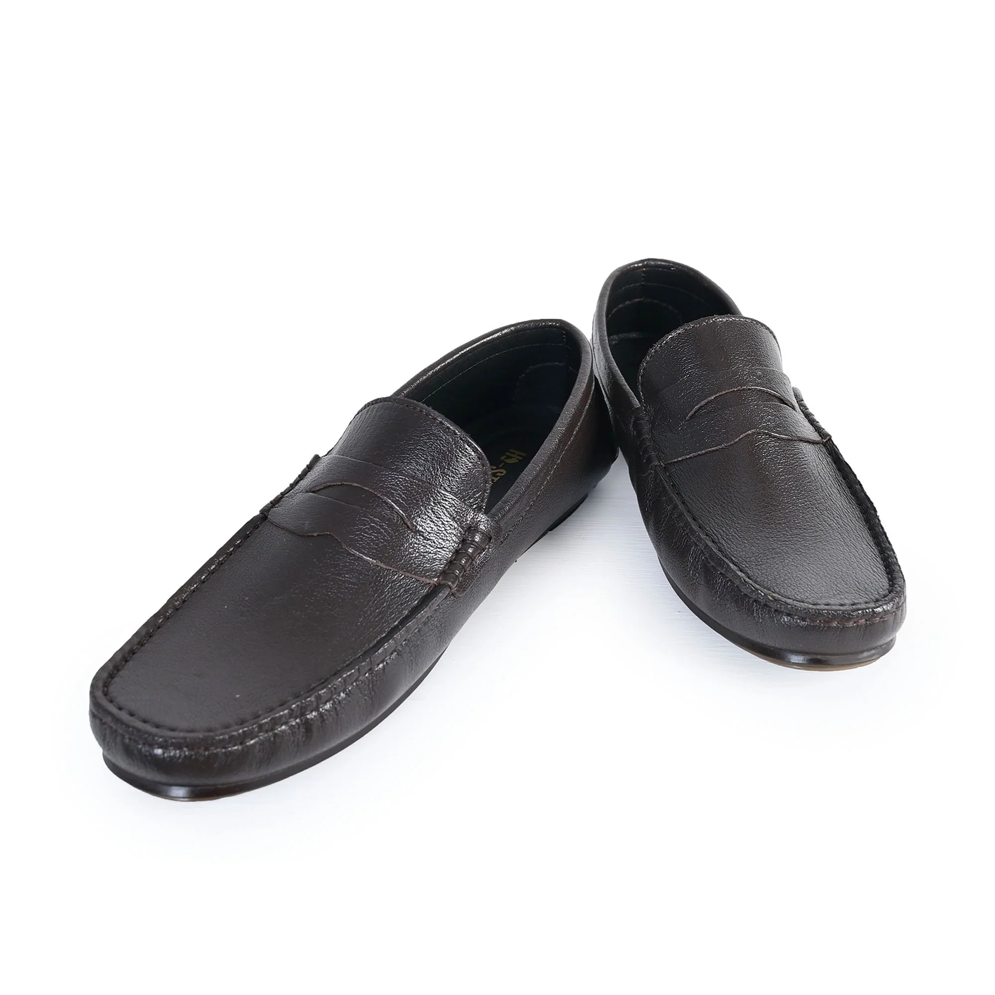 COFFEE SOFT LEATHER SHOES - Image 4