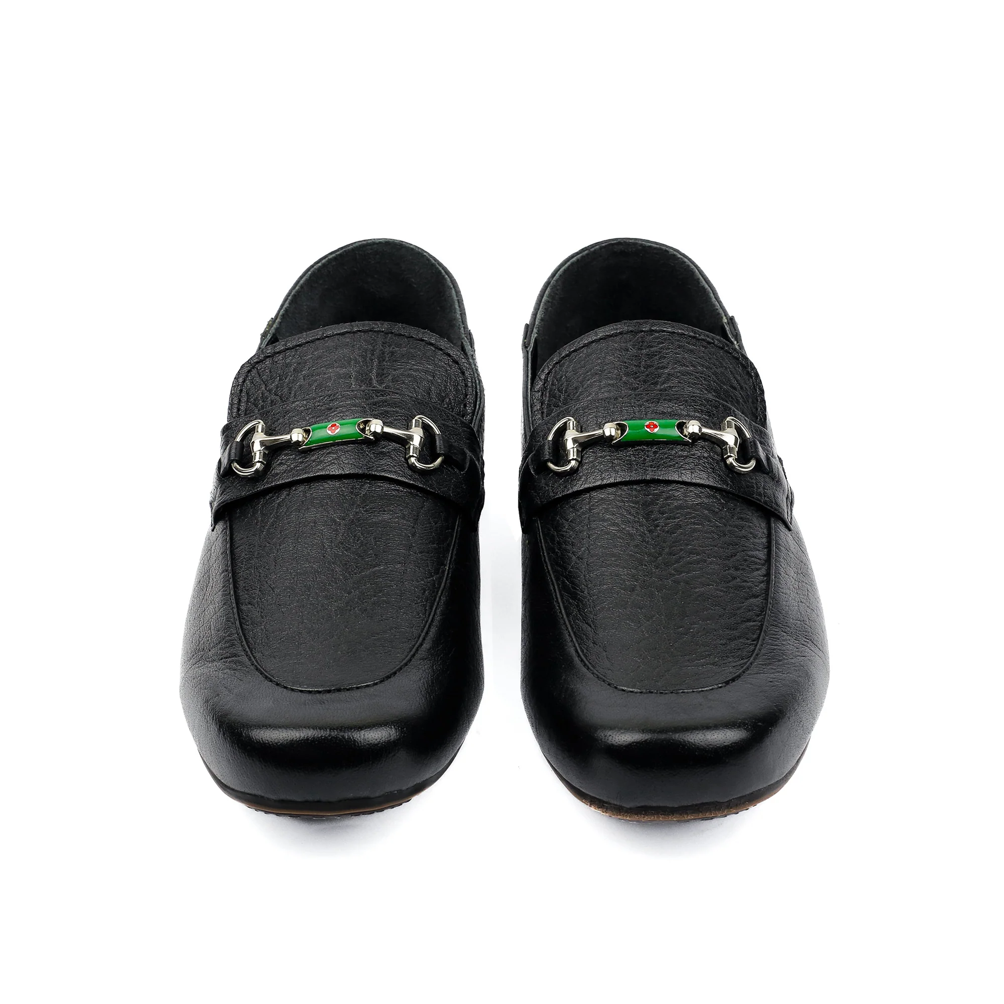 SOFT TEXTURED LEATHER SHOES - Image 3