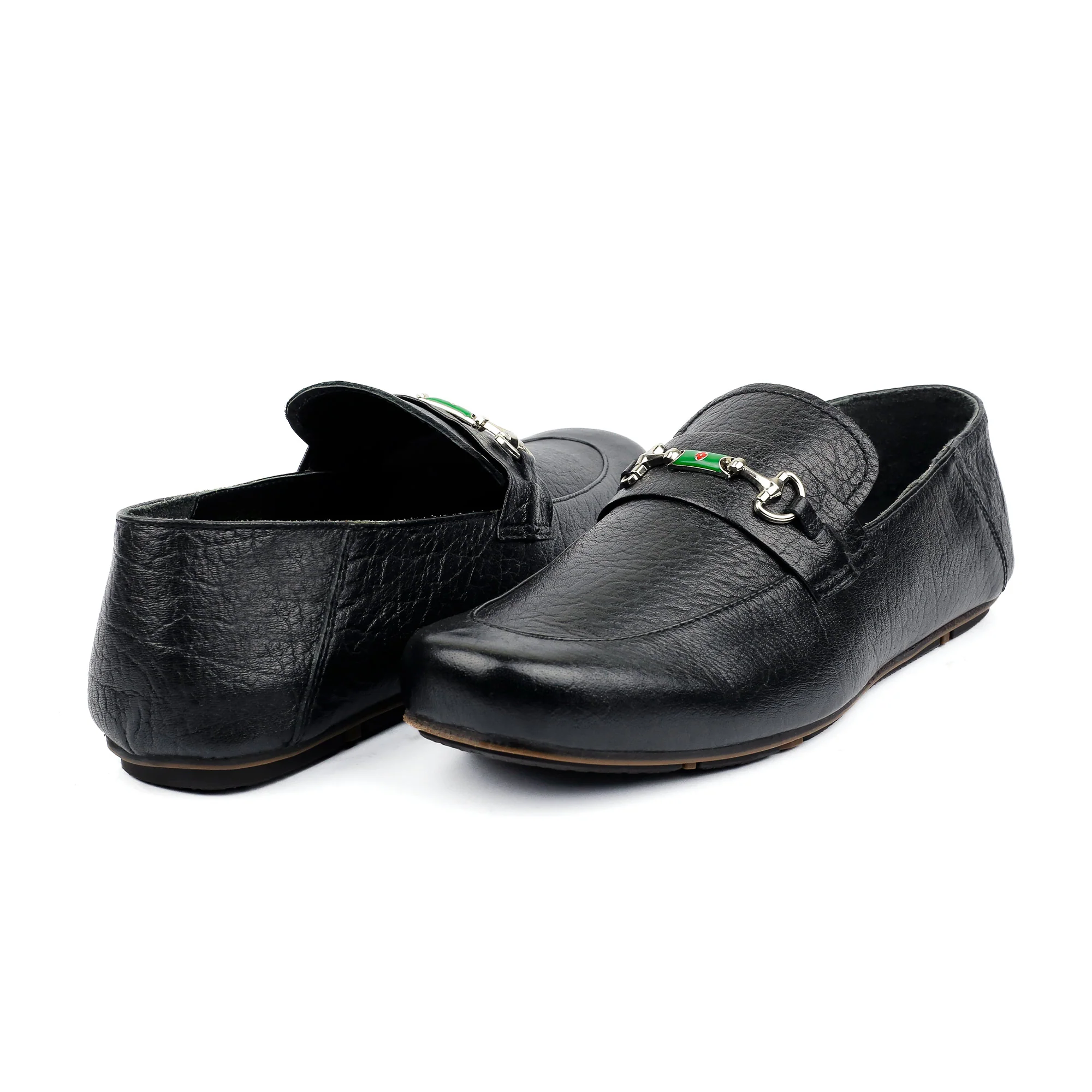 SOFT TEXTURED LEATHER SHOES - Image 5