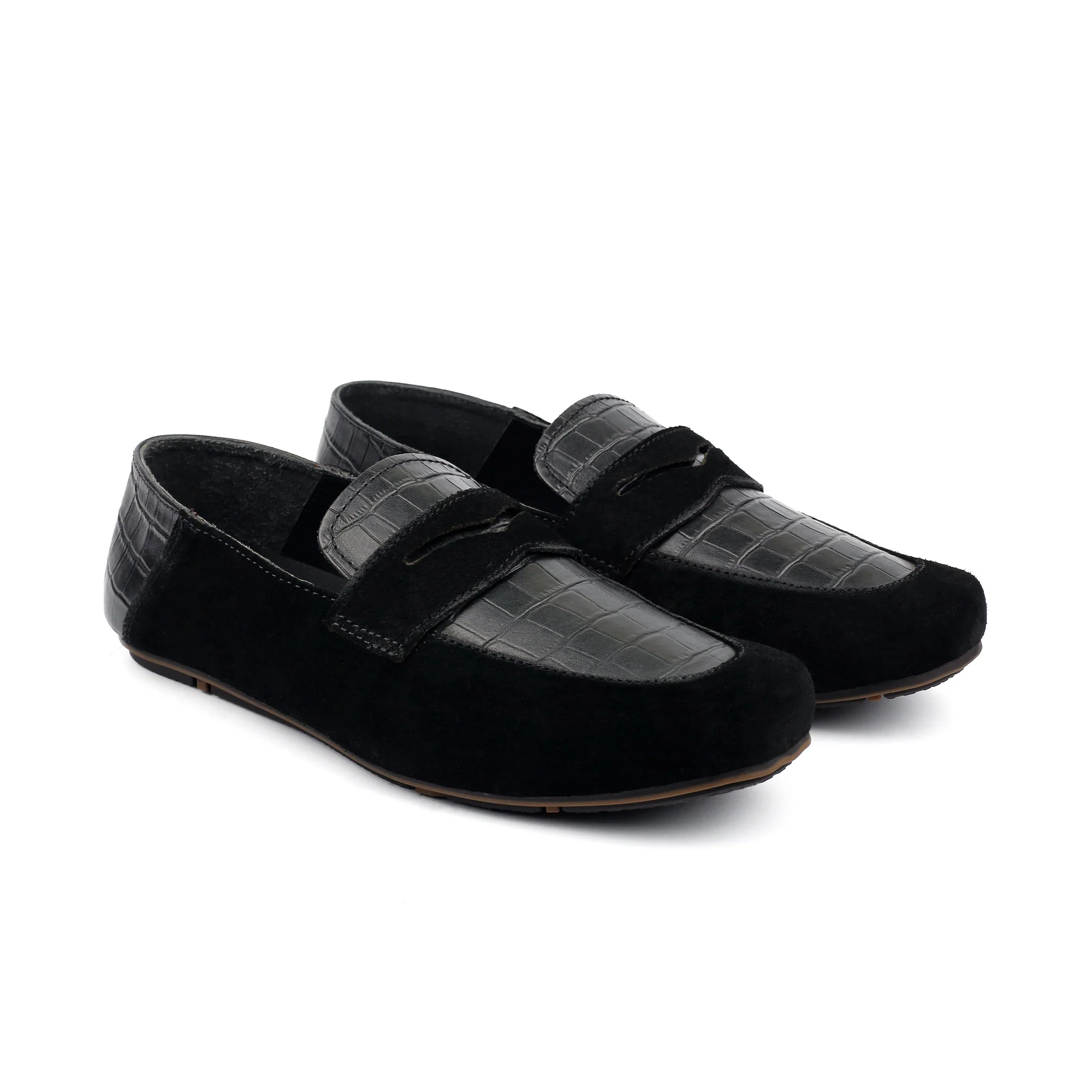 MULTI LEATHER SOFT MOCCASIN