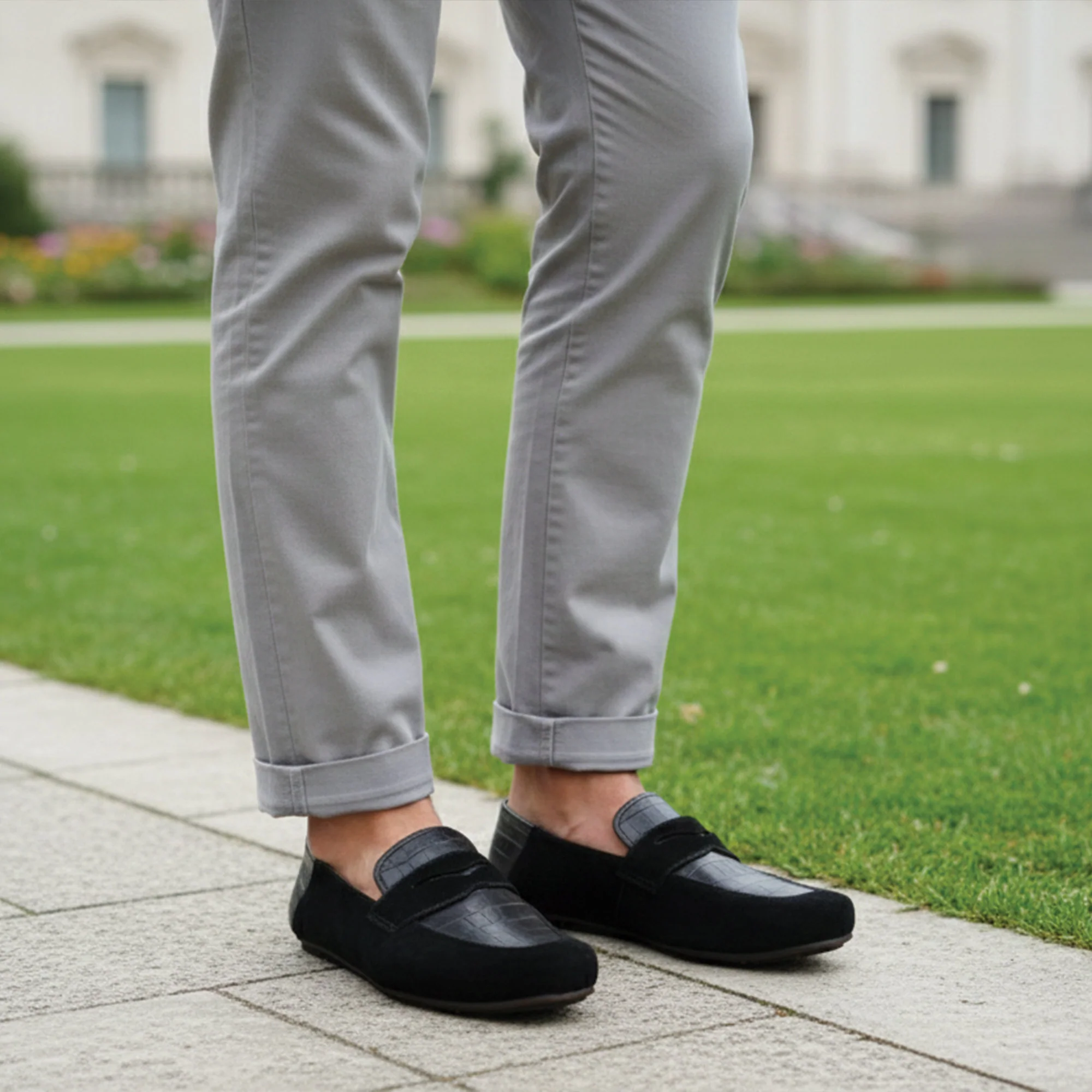 MULTI LEATHER SOFT MOCCASIN - Image 6